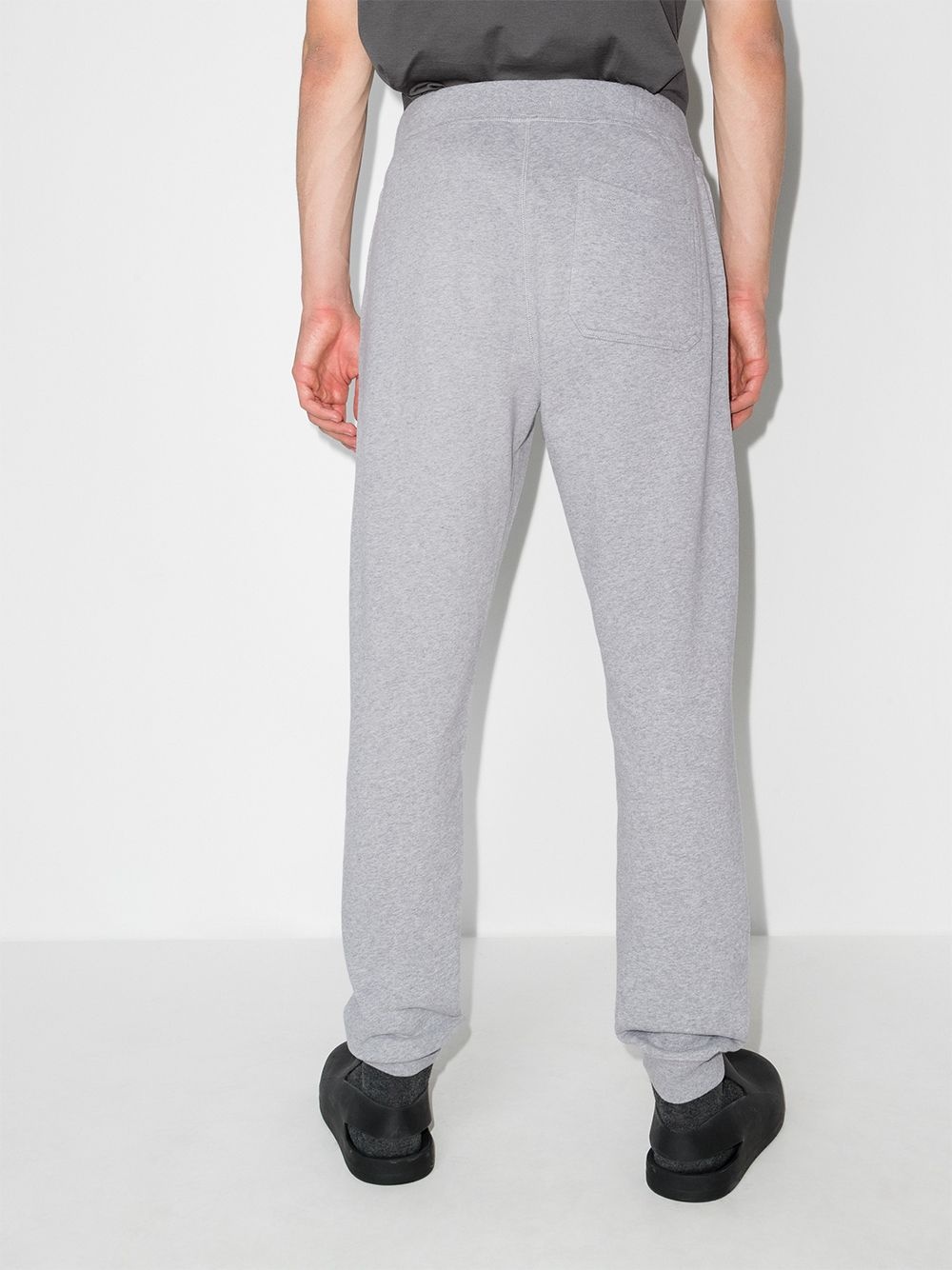 cotton tapered track pants - 3