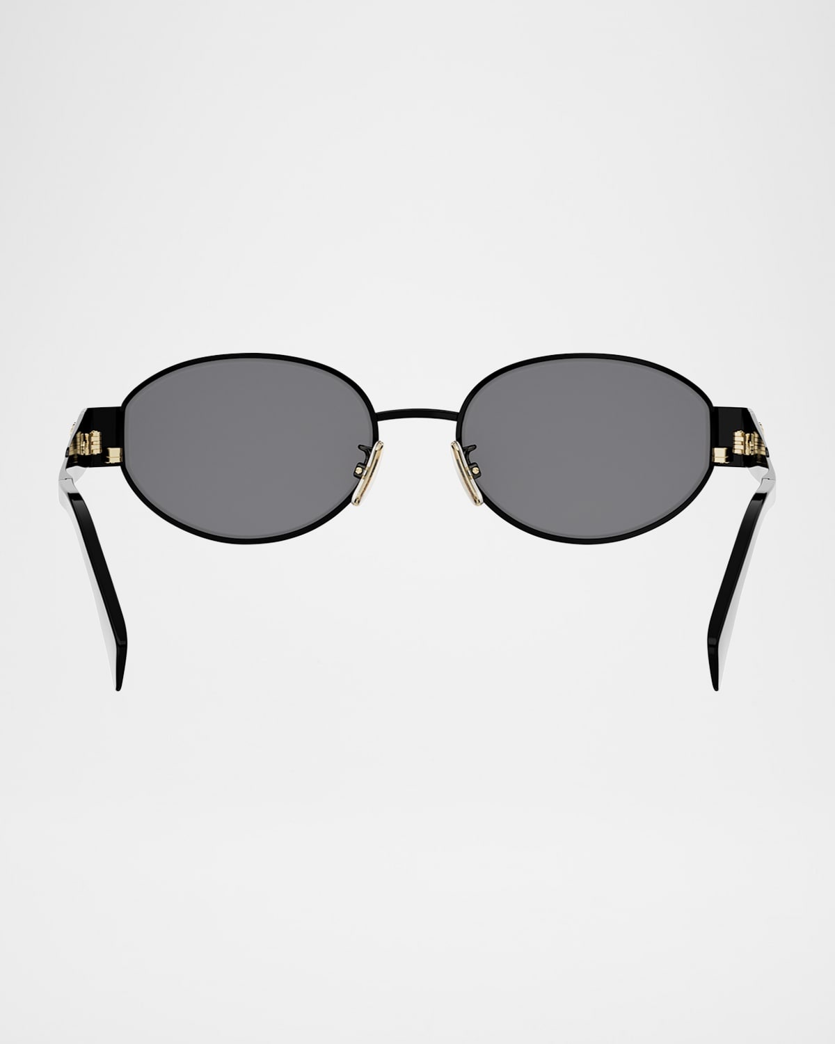 Triomphe Oval Metal Sunglasses - 5