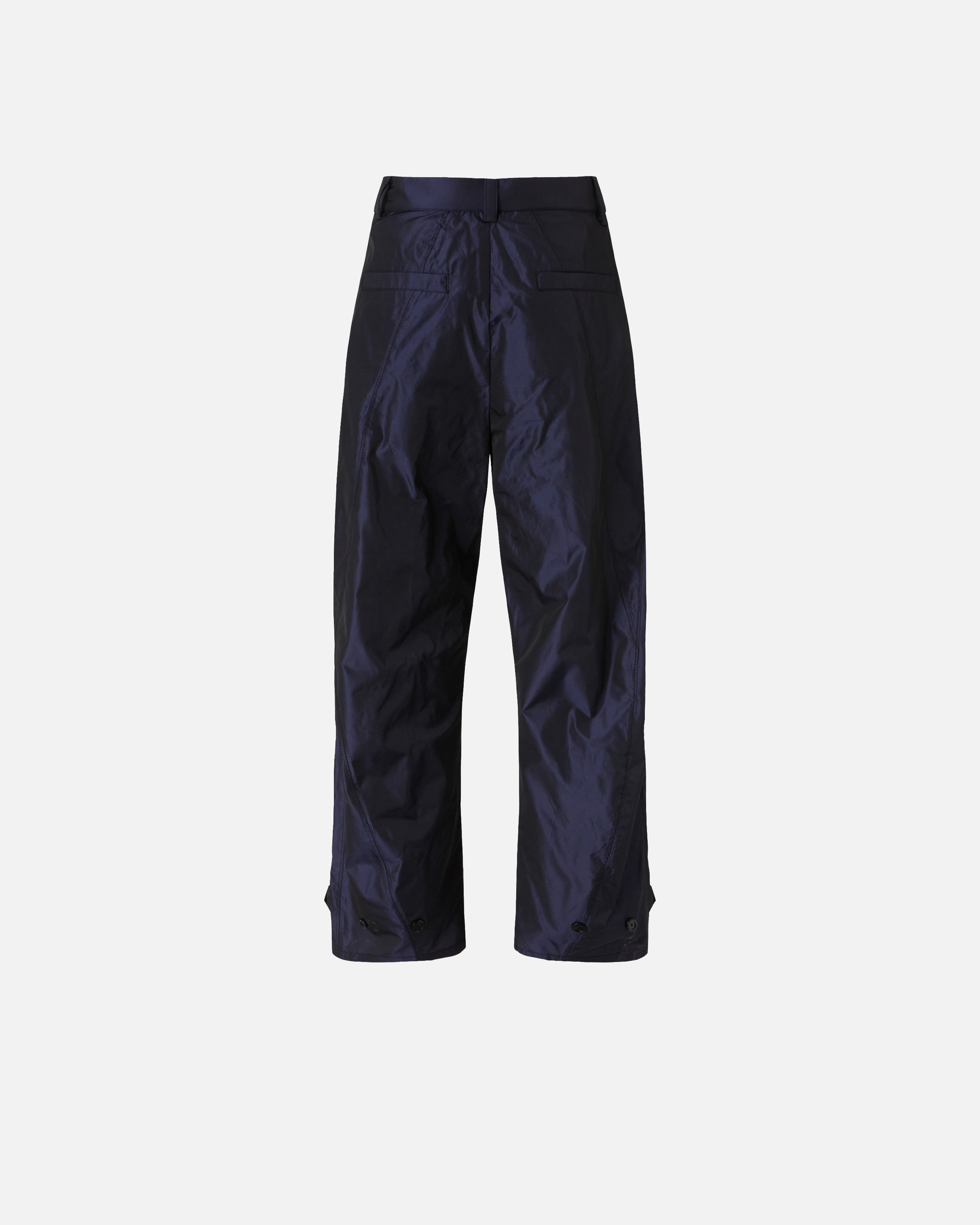 SHINY TAFFETA TROUSERS - 2