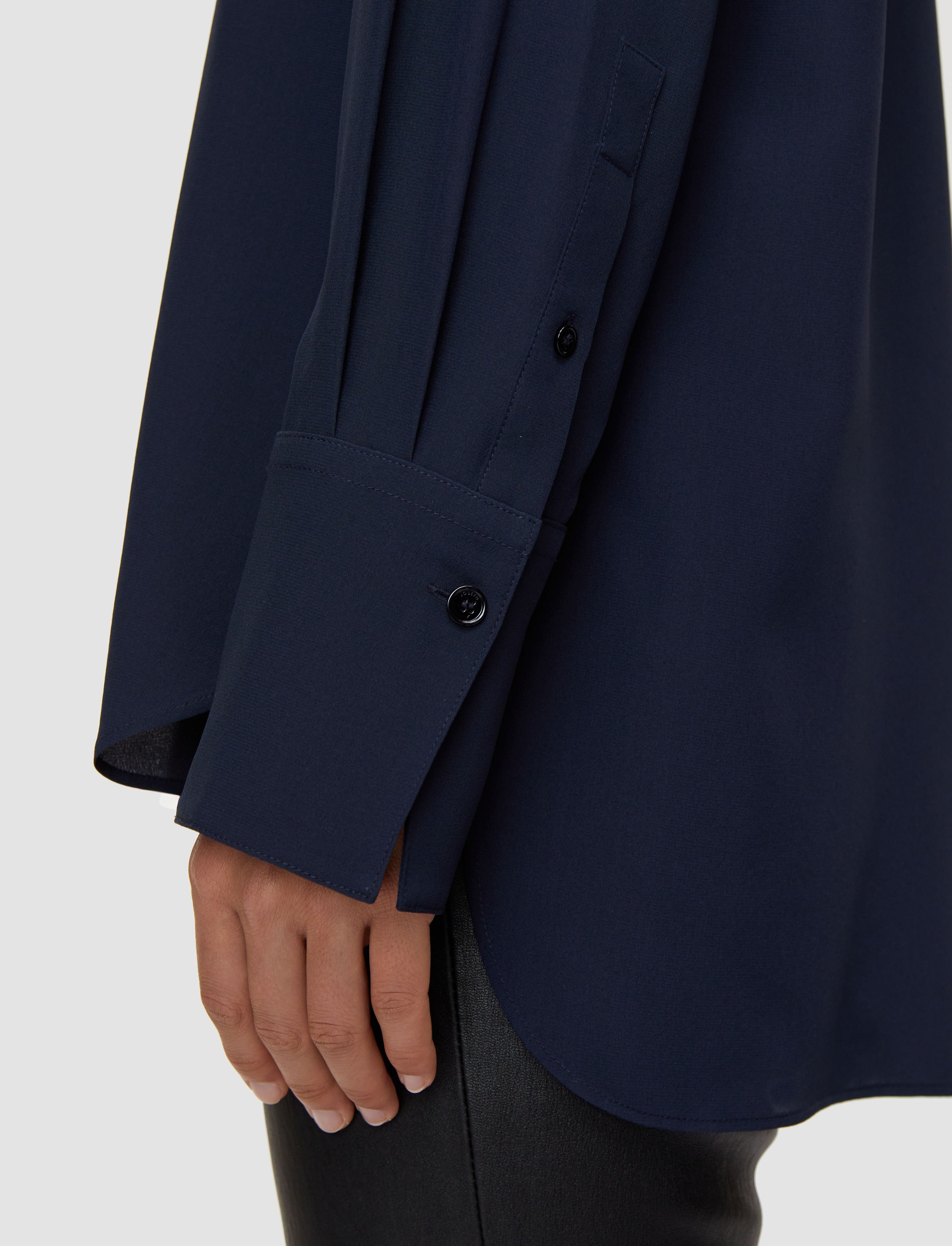 Silk Crepe de Chine Joe Blouse - 6
