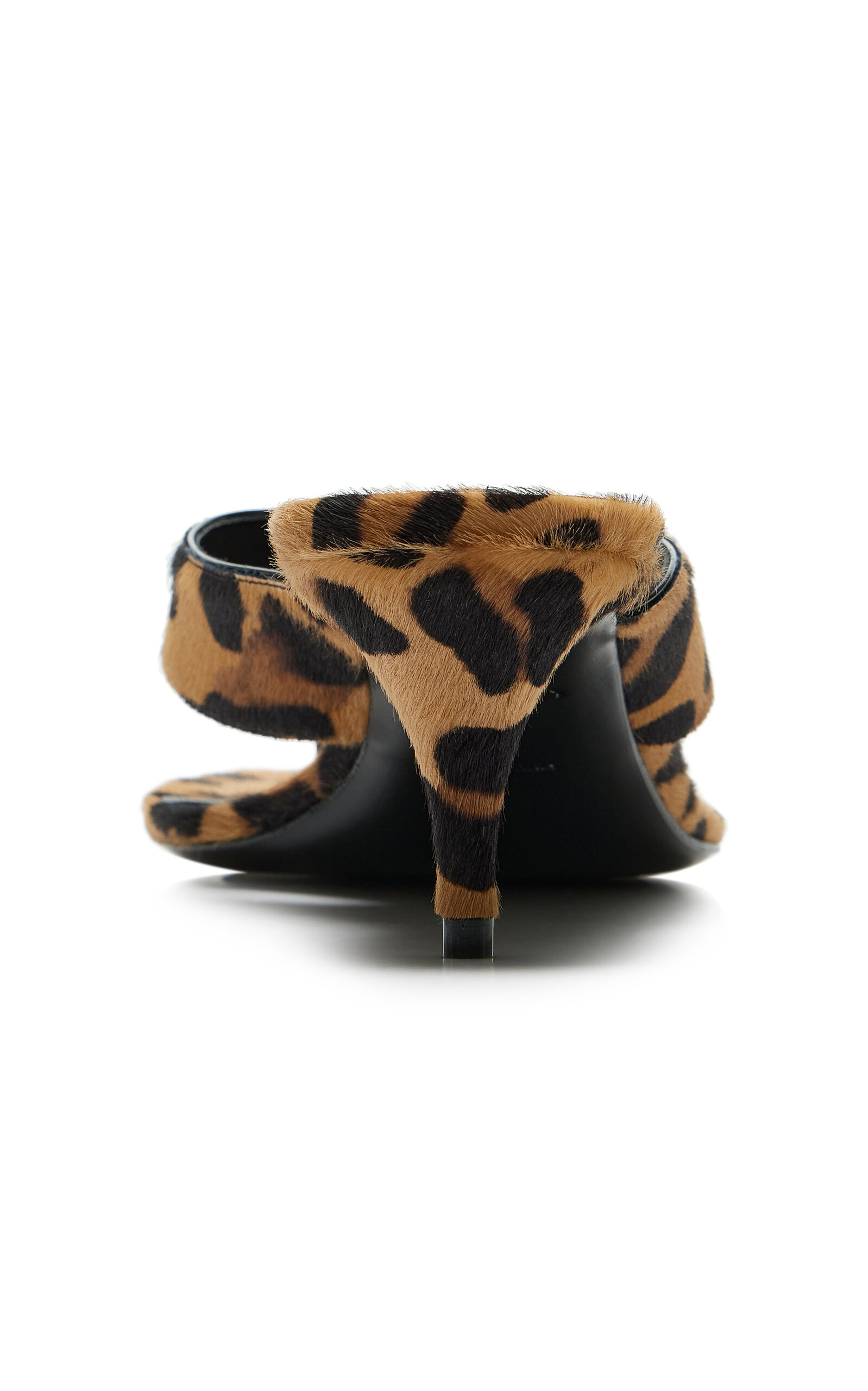 Infradito Leopard-Print Pony Hair Thong Sandals animal - 4
