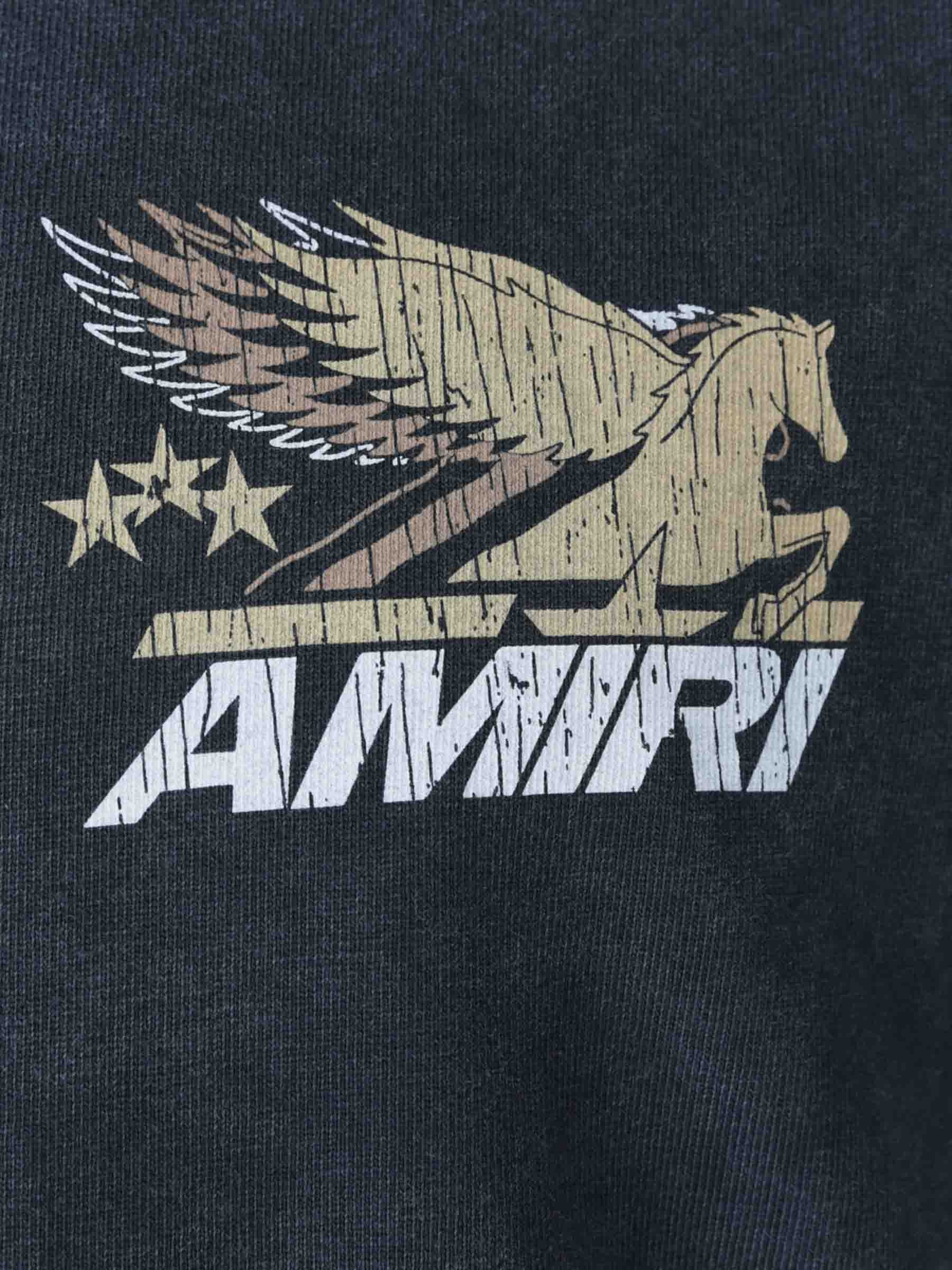 人気★AMIRI★ヴィンテージ ペガサス 半袖 Tシャツ 関税込み AMIRI Vintage Pegasus T-shirt | Black | FARFETCH