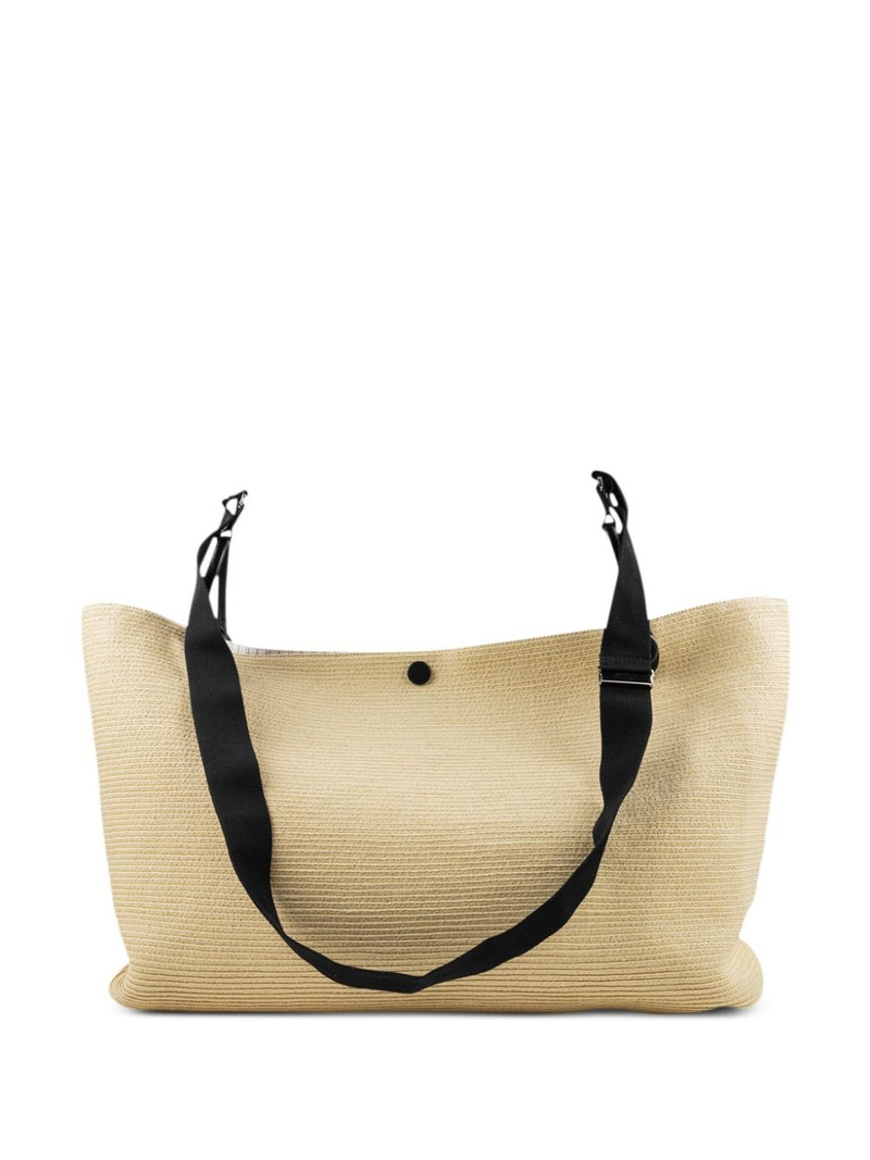 Maison Margiela logo-patch tote bag outlook