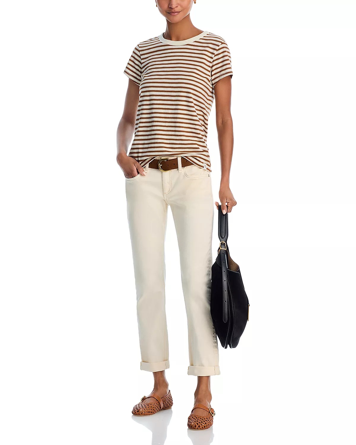 The Slub Stripe Tee - 2