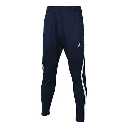 Air Jordan 23 Alpha Dri-Fit Training Sports Pants Deep Blue White 889712-419 - 1