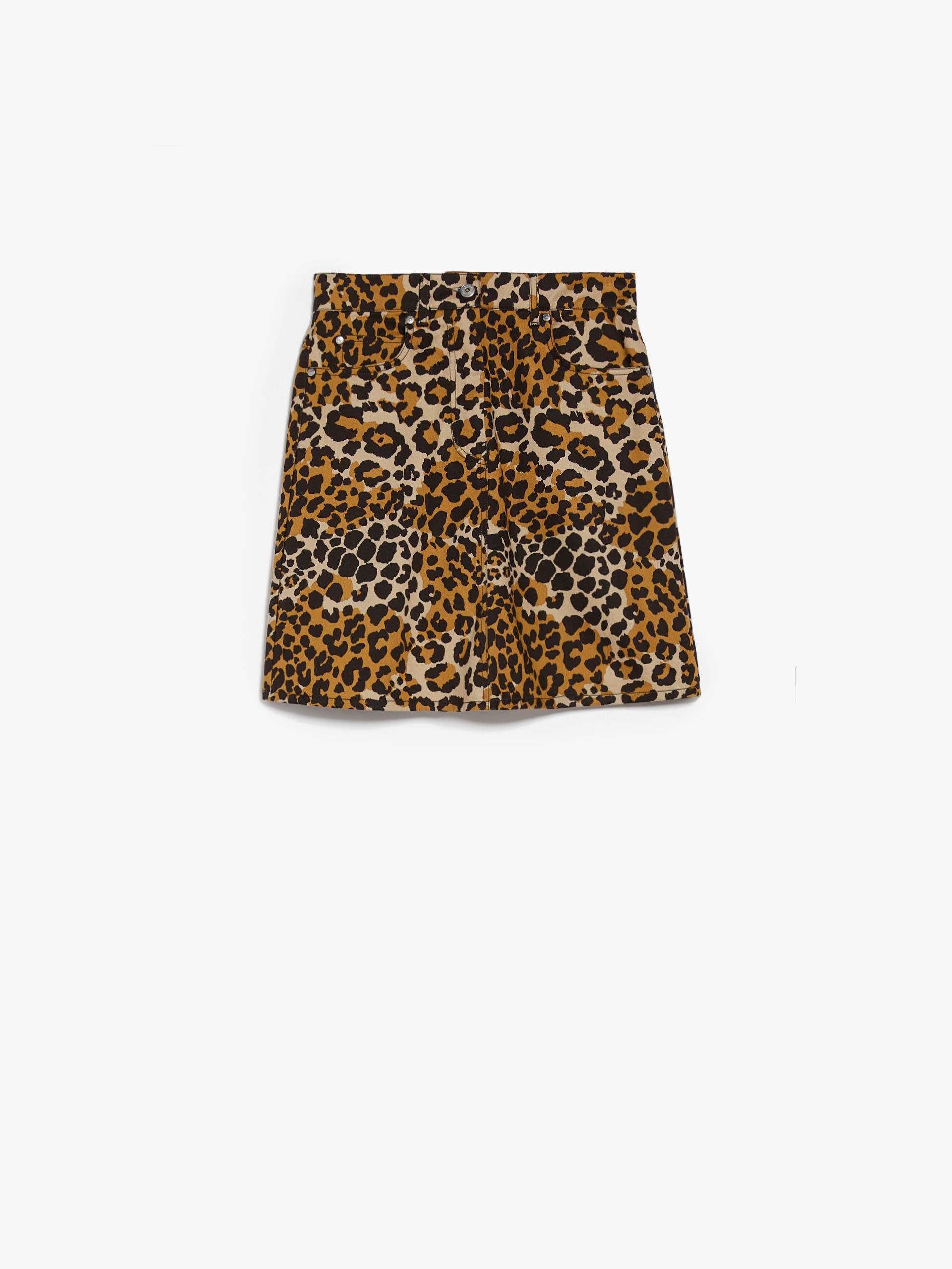 NADIR Cotton drill skirt - 1