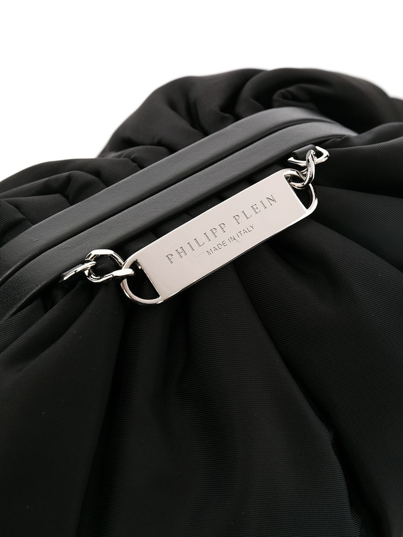 logo plaque clutch bag 4