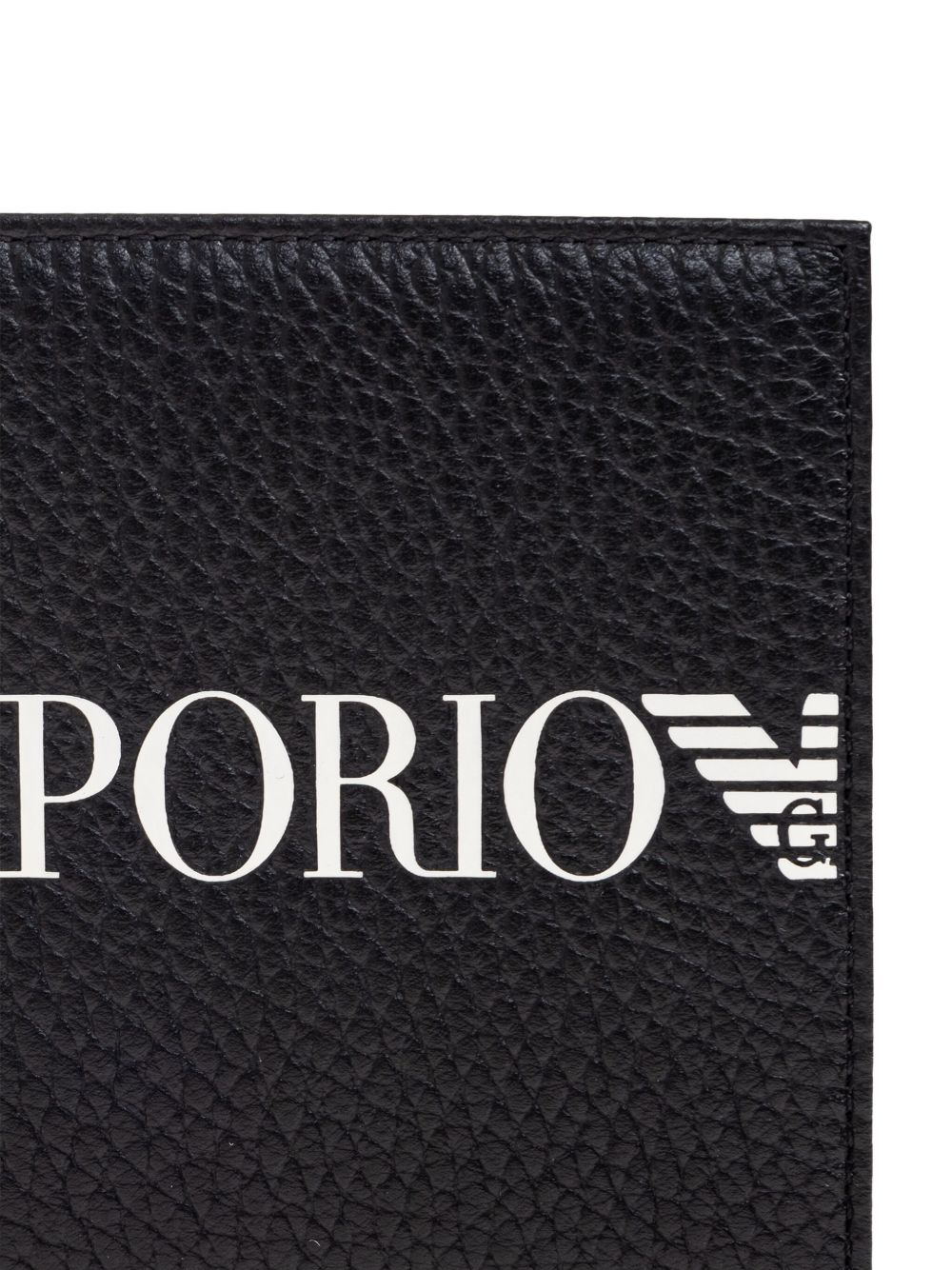 logo leather wallet - 5