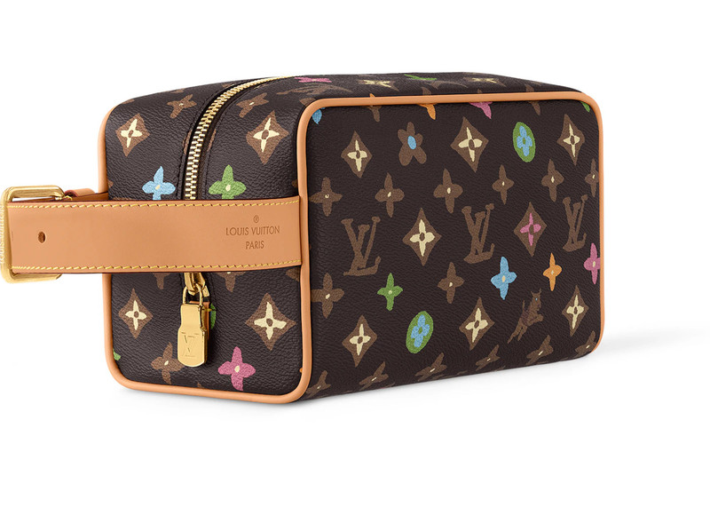 Louis Vuitton Louis Vuitton by Tyler, the Creator Locker Dopp Kit Chocolate Craggy Monogram outlook