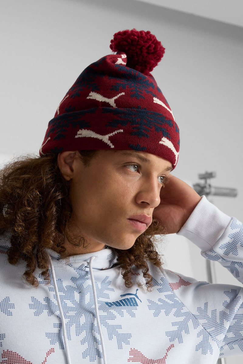 PUMA Fair Isle Winter Pom Pom Beanie outlook