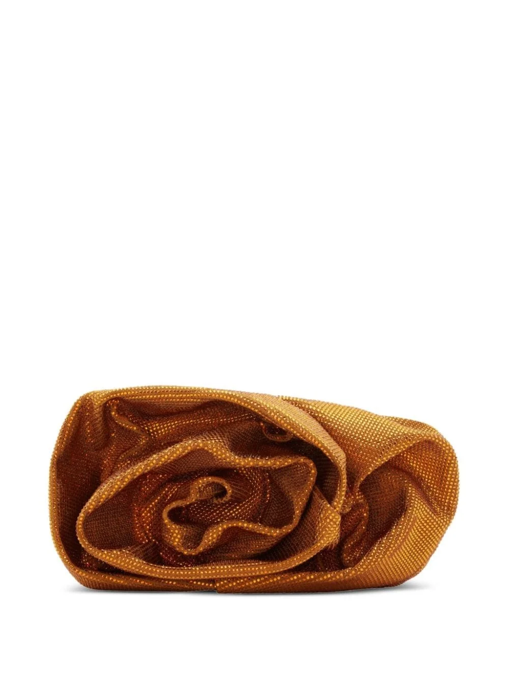Rose leather clutch - 1