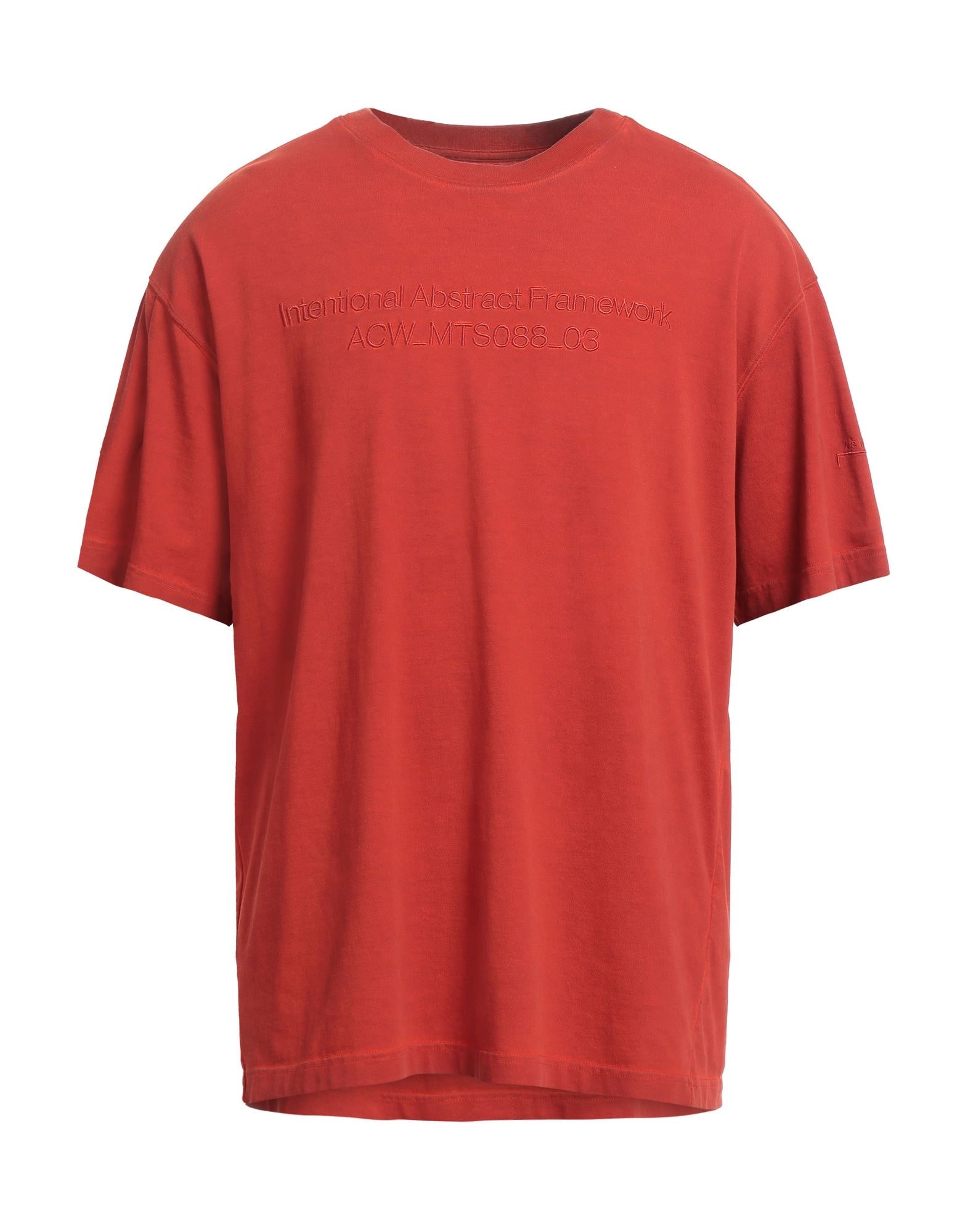 Red Men's Basic T-shirt - 1