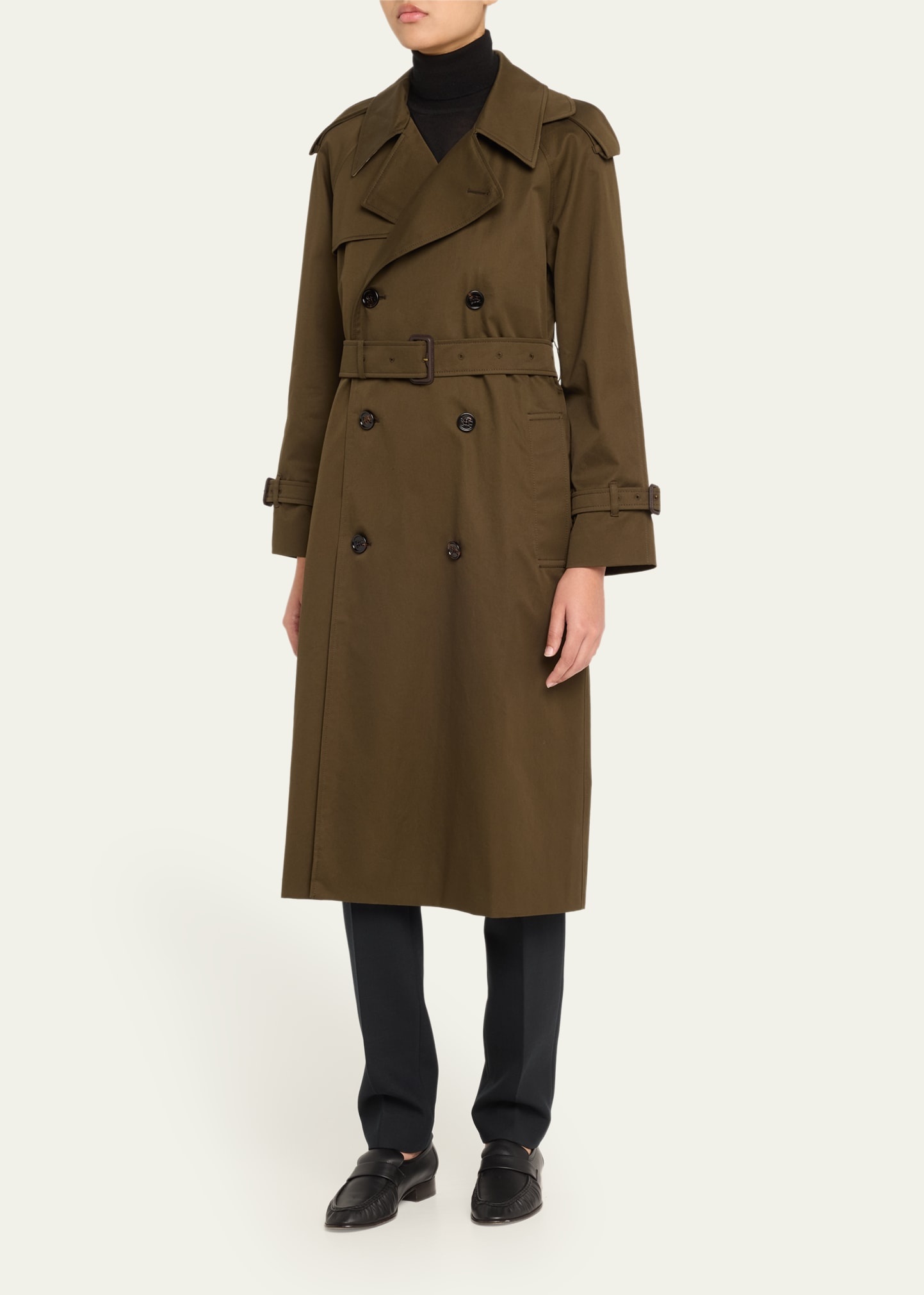 Belted Trench Coat - 4