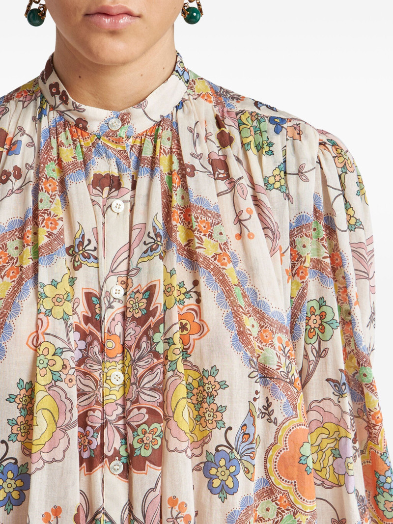 Etro Cotton Pleated Shirt outlook