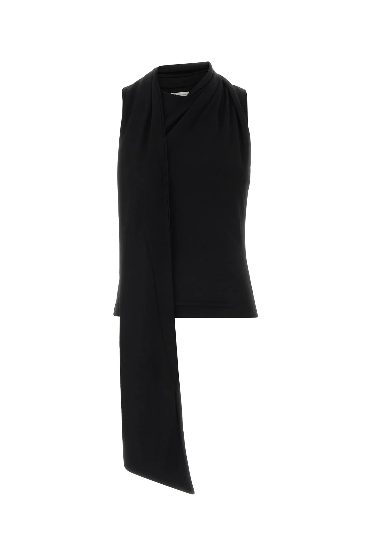 Black jersey top - 1