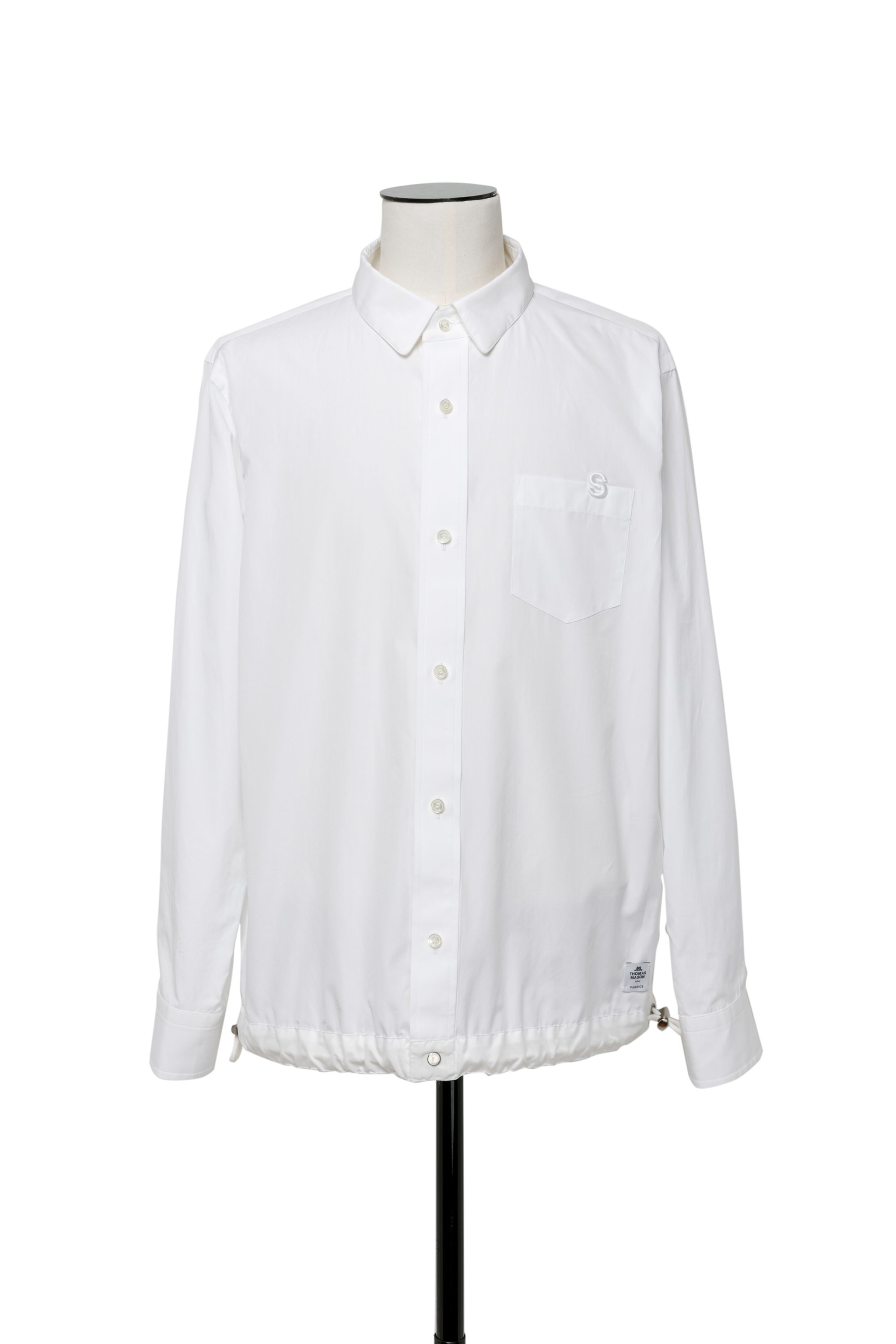 Thomas Mason s Cotton Poplin Shirt - 1