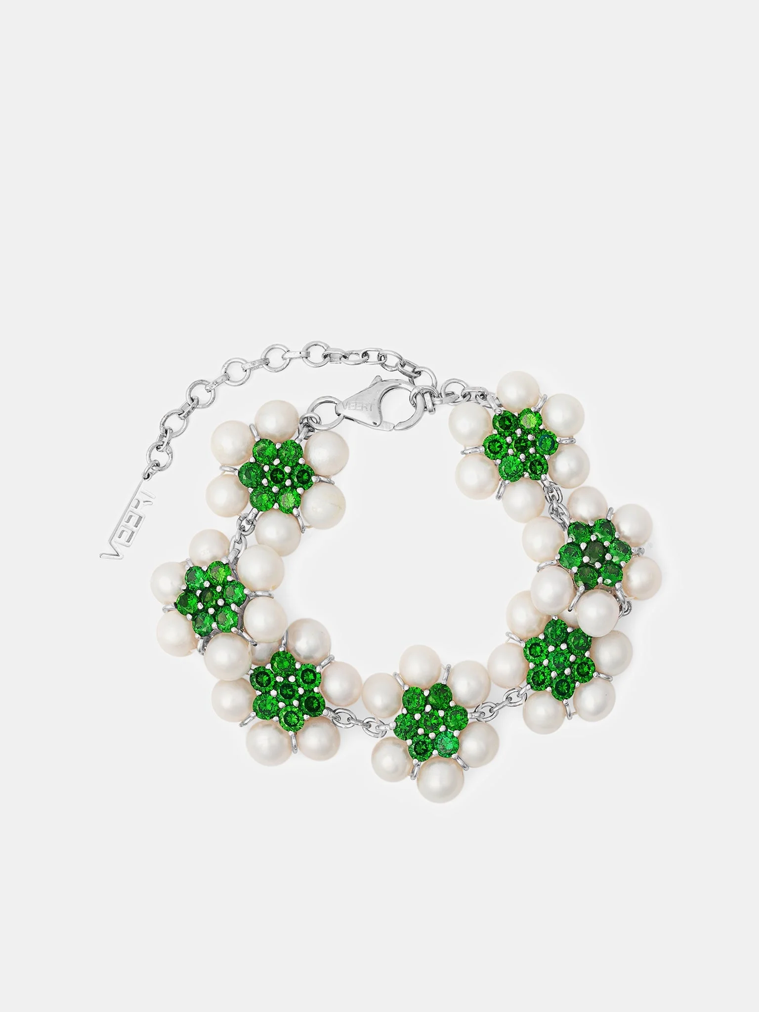 The 42 Pearl Flower Bracelet - 1