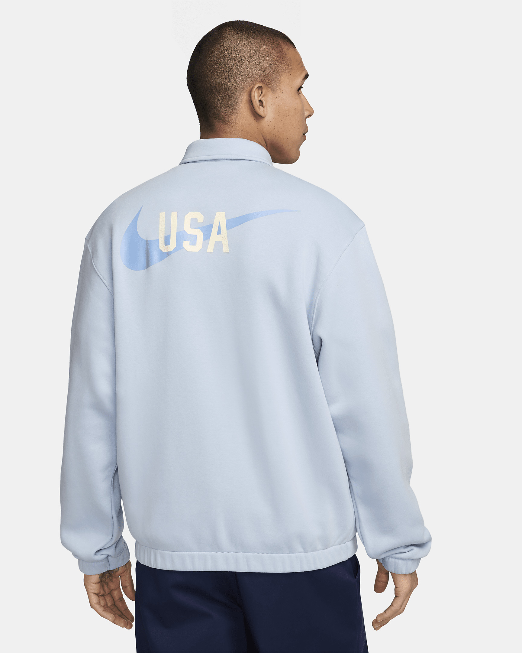 USMNT Club Men's Nike Soccer Harrington Jacket - 2