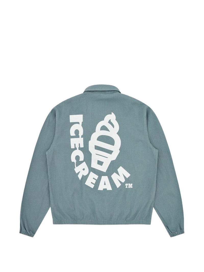ICECREAM logo graphic zip jacket outlook