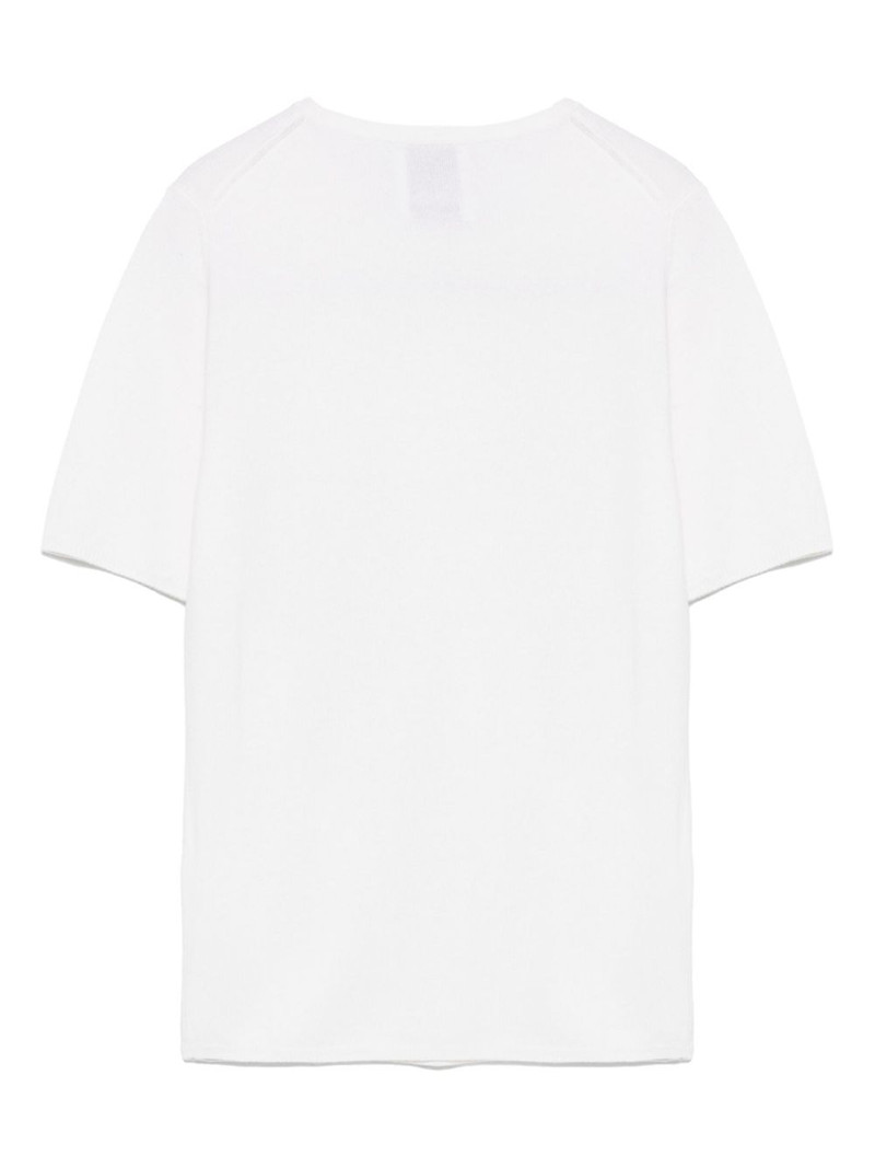 Allude crew-neck T-shirt outlook