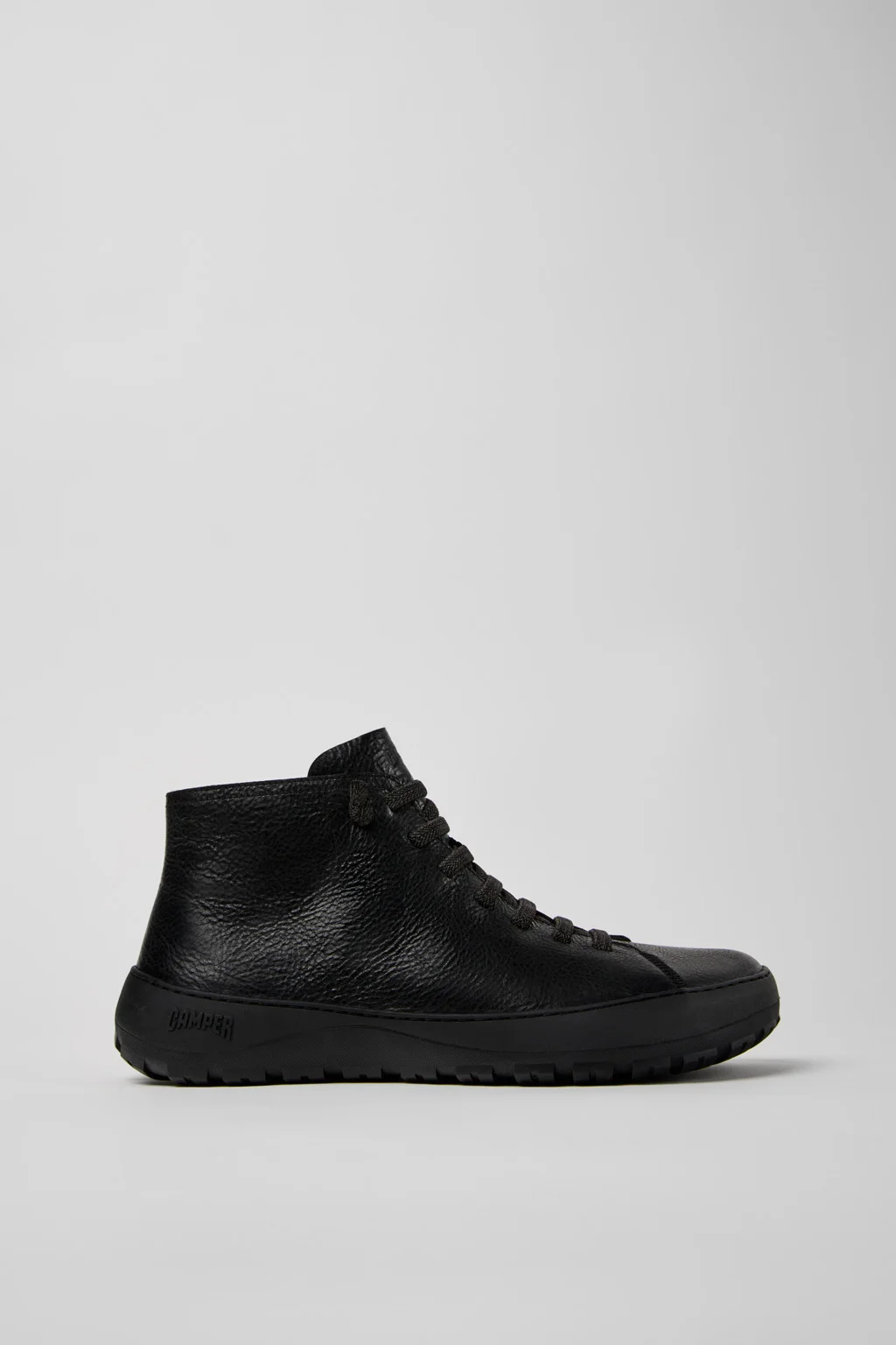 Peu Serra Black Leather Ankle Boots for Men. - 1