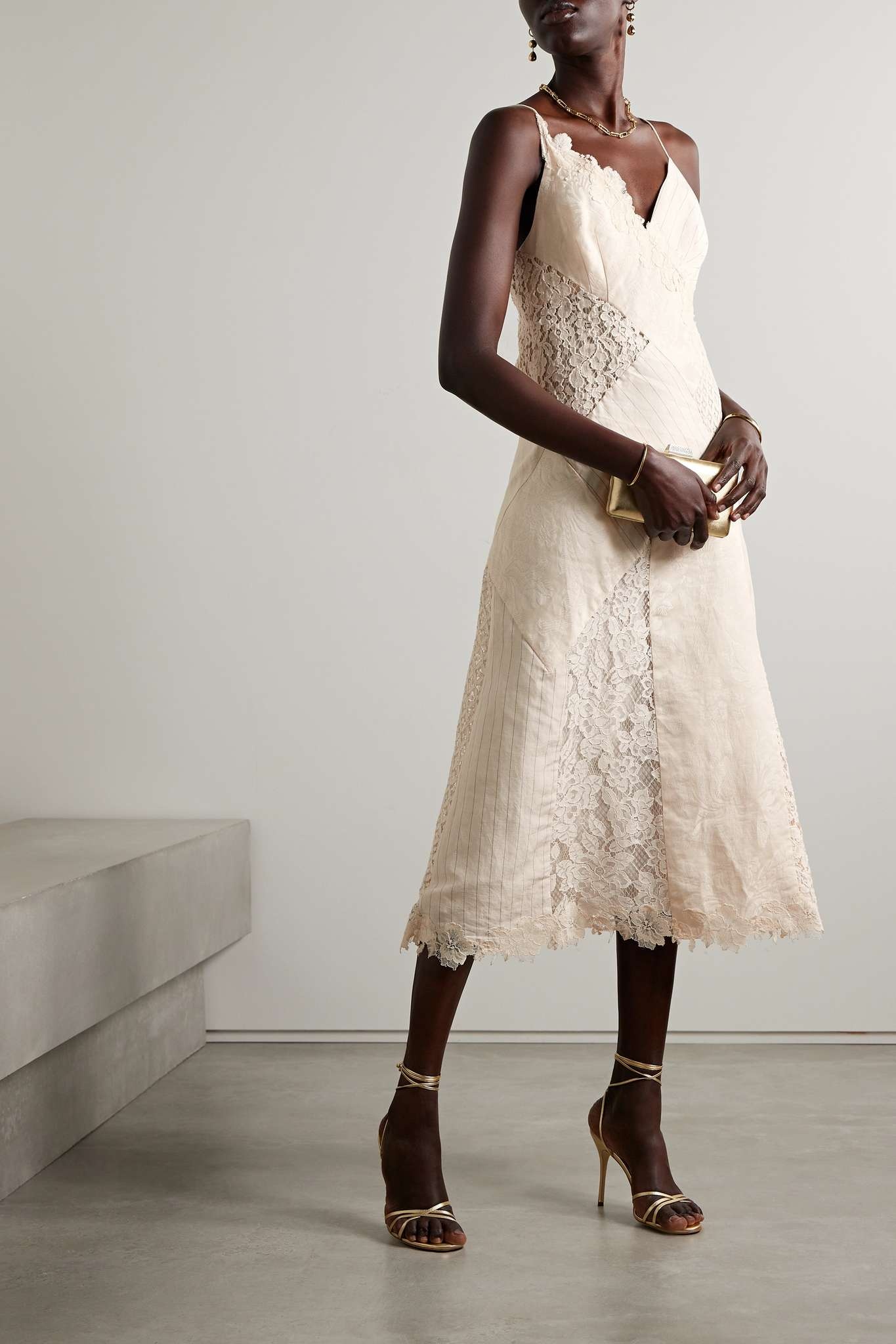 【Zimmermann】LUMINOSITY PATCH LACE DRESS パッチレースドレス Zimmermann LUMINOSITY PATCH LACE DRESS | REVERSIBLE