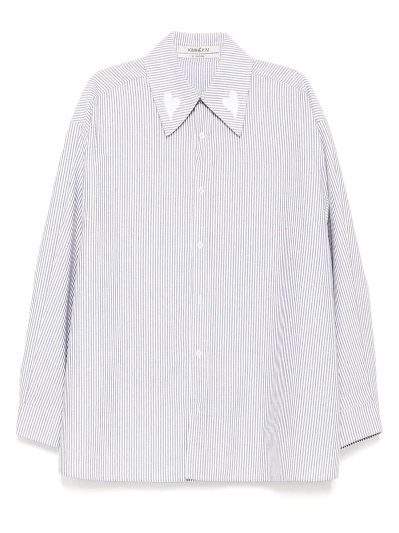 heart patched balloon shirt 1