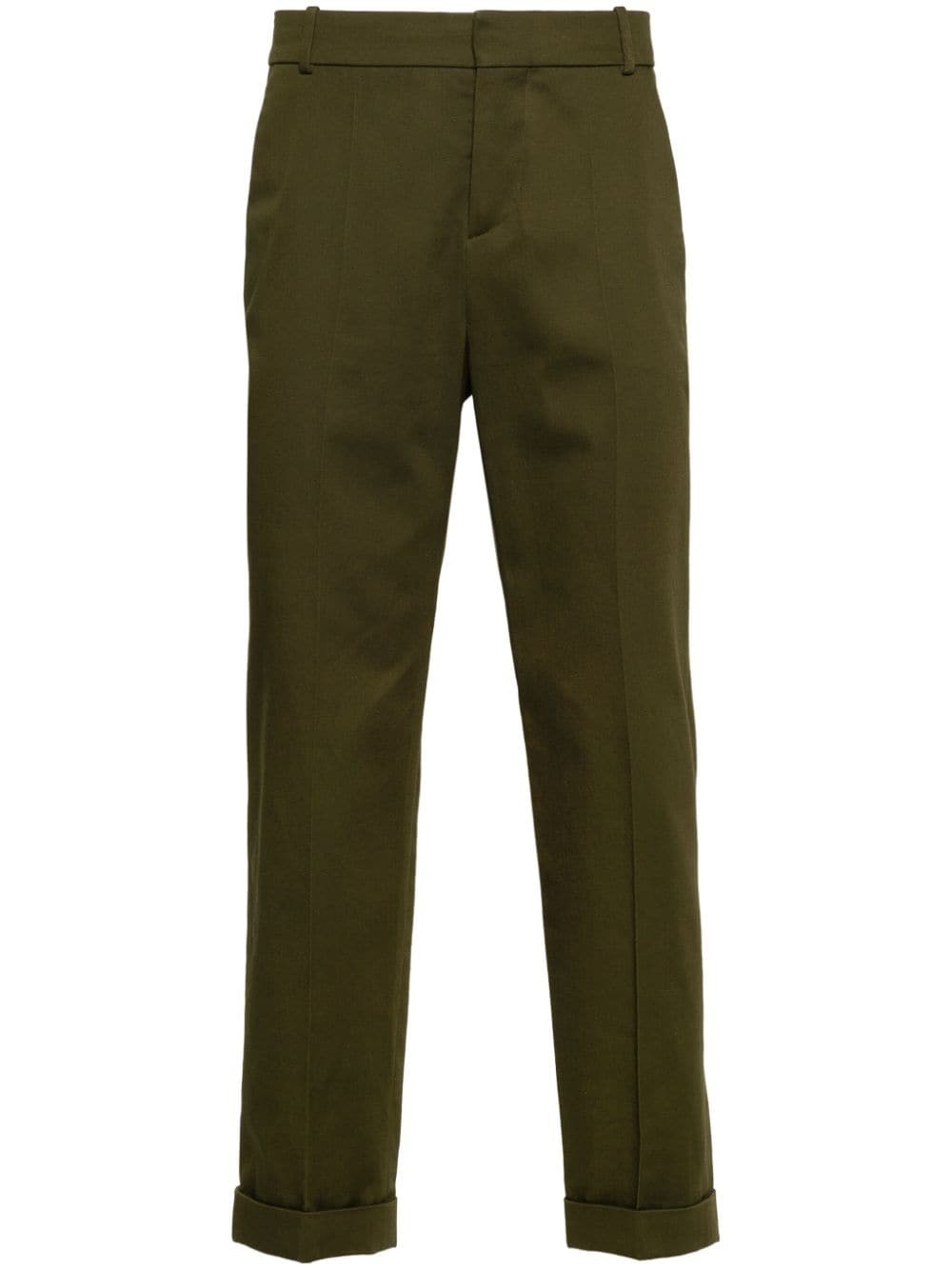 cotton tapered trousers - 1