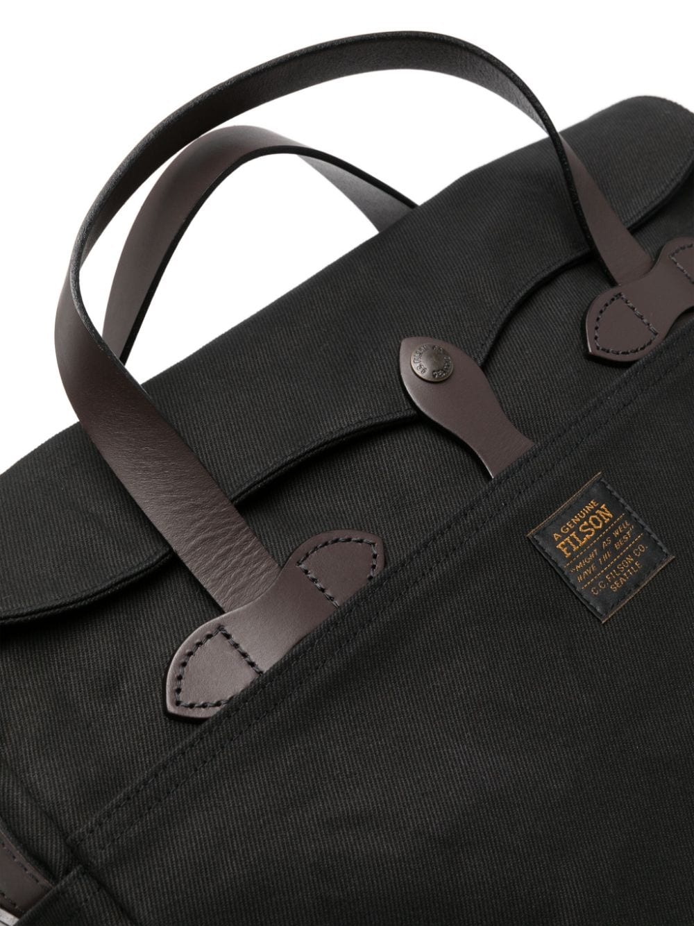 Tin Cloth Compact cotton briefcase - 3
