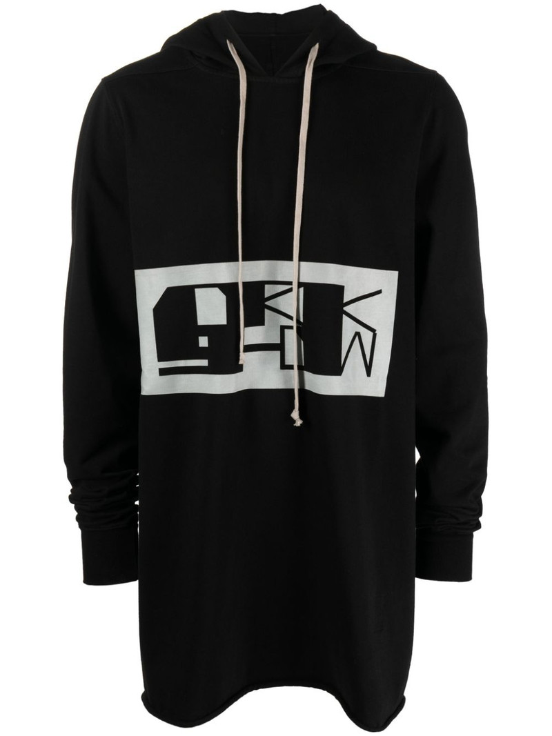 DRKSHDW logo-print hoodie 1