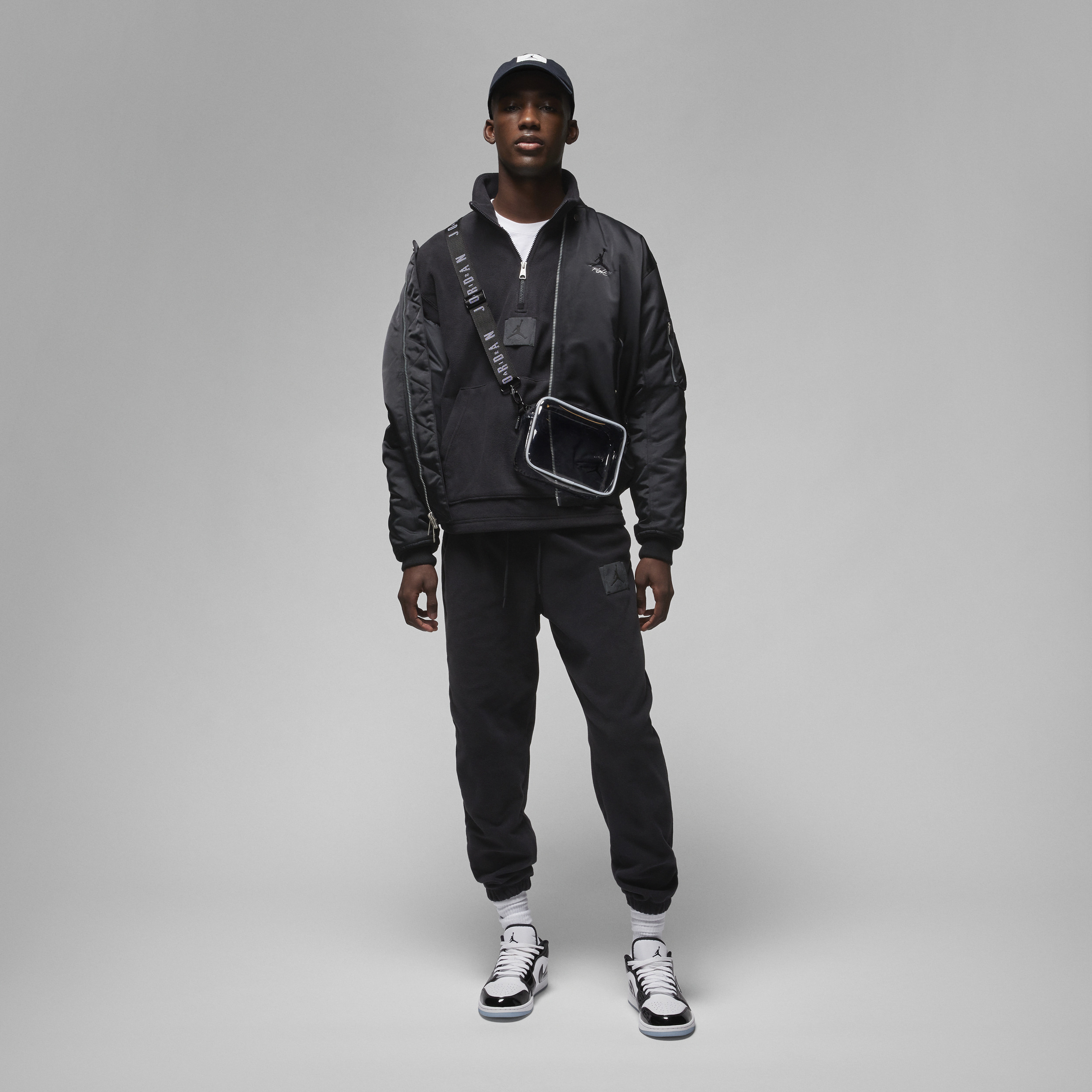 Men's Jordan Essentials Winterized Fleece Half-Zip - 6