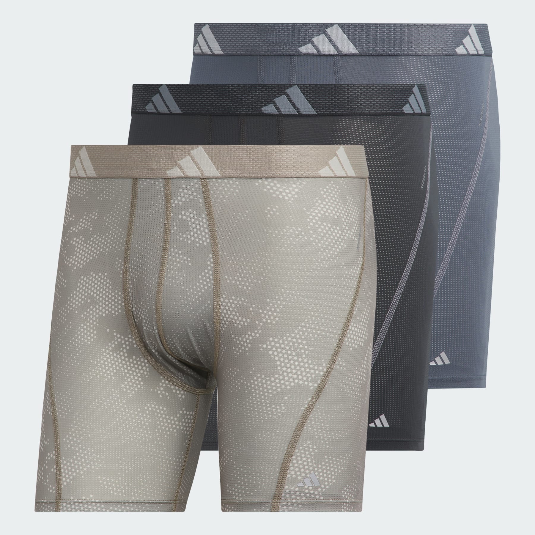 Performance Mesh Graphic 3-Pack Boxer Briefs - 1