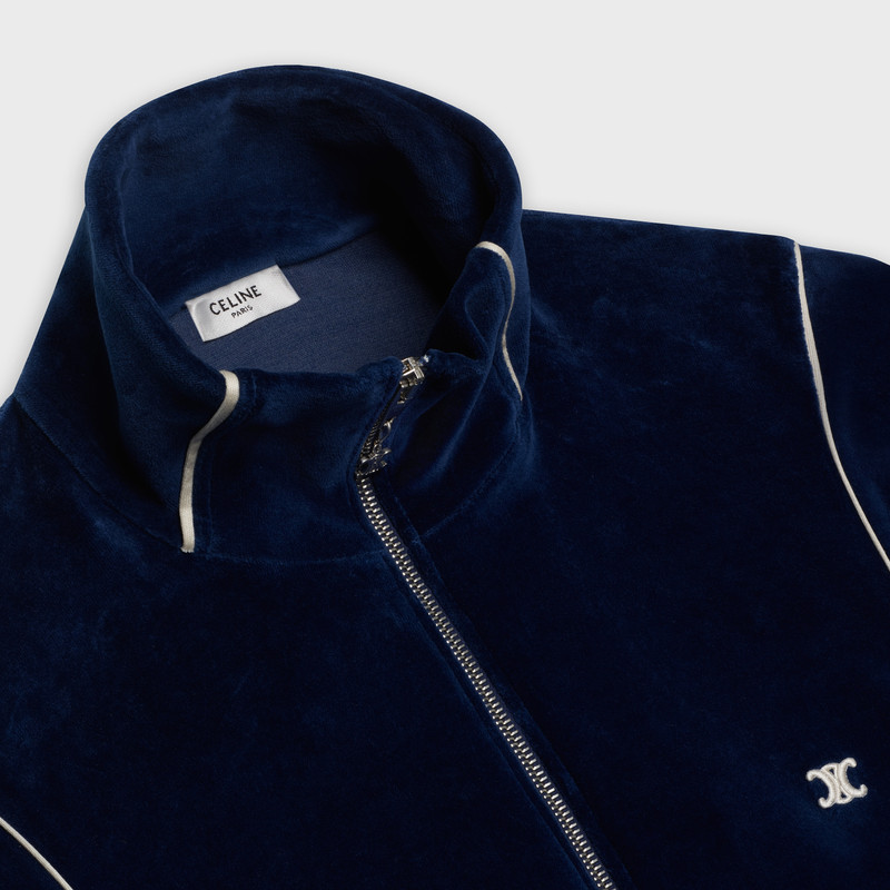 'TRIOMPHE' SWEATER IN VELOURS JERSEY 3