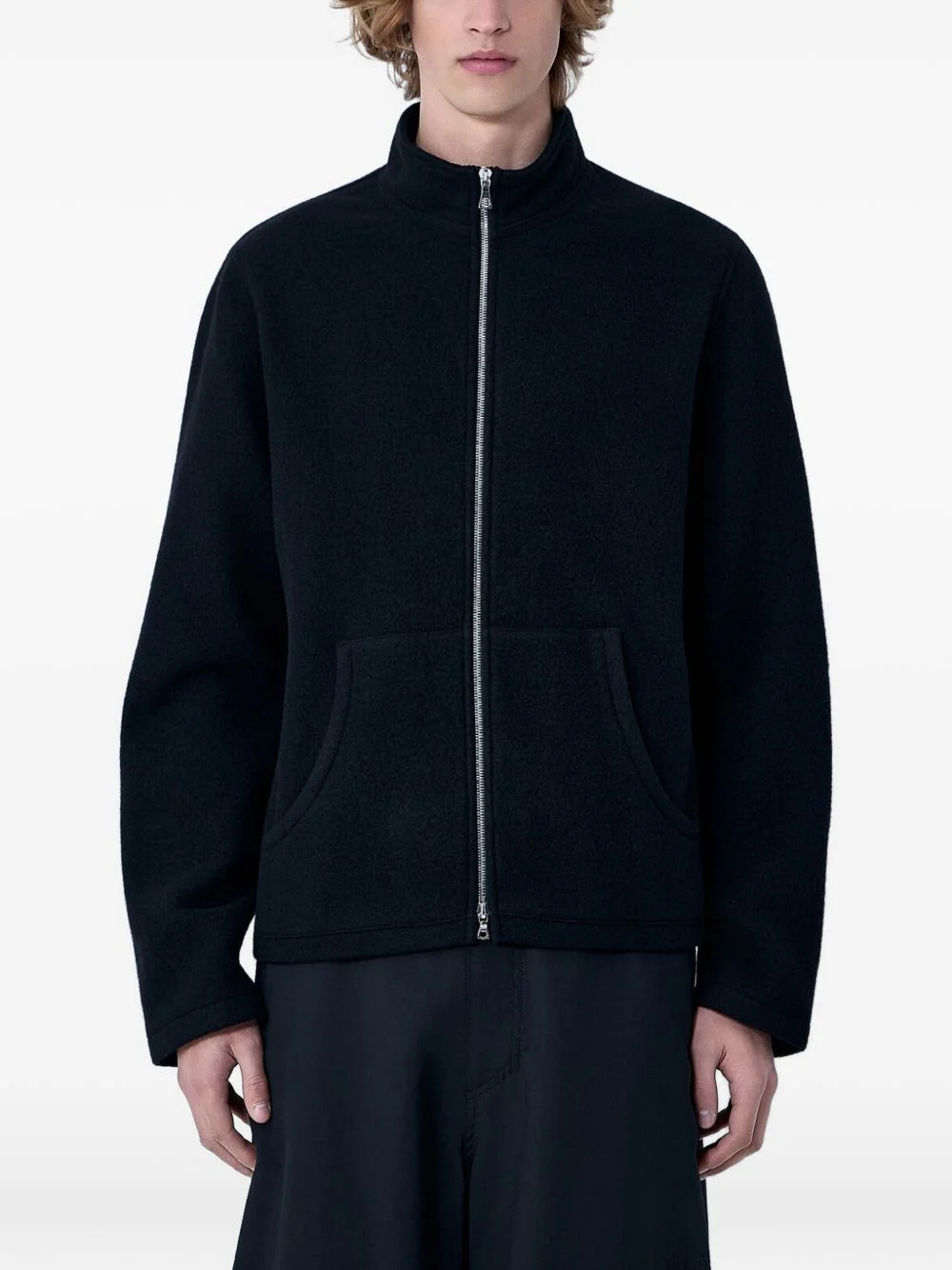 full-zip fleece jacket - 1
