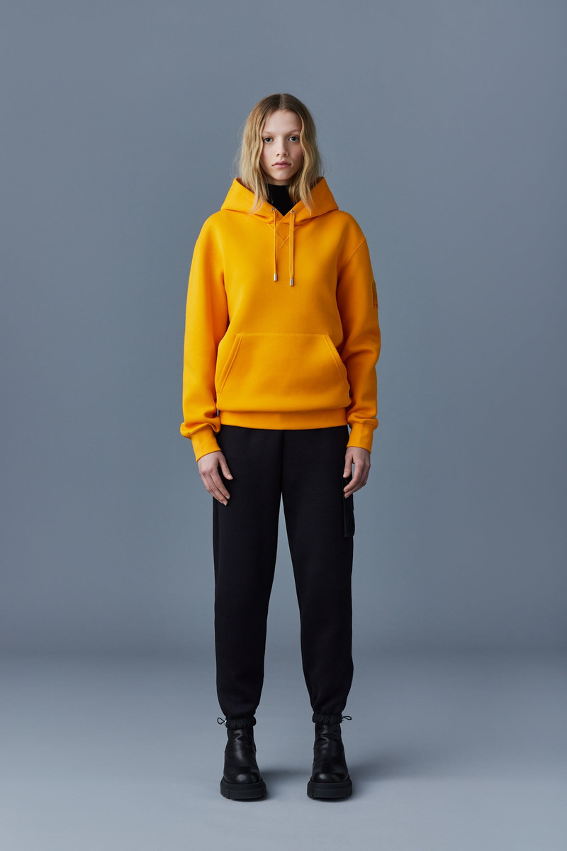 MACKAGE KRYS hoodie with velvet embroidery outlook