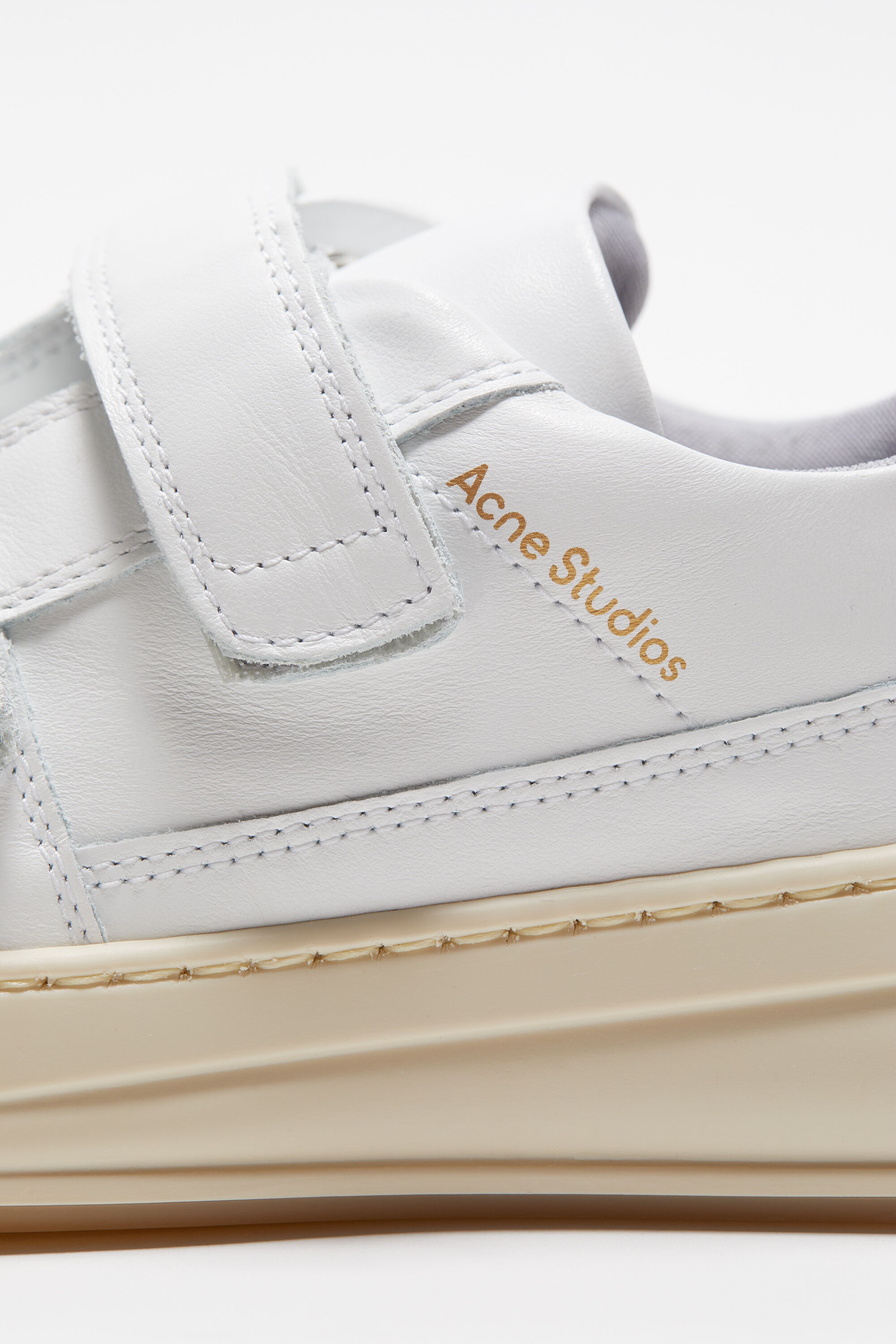 Velcro strap sneakers - White - 4