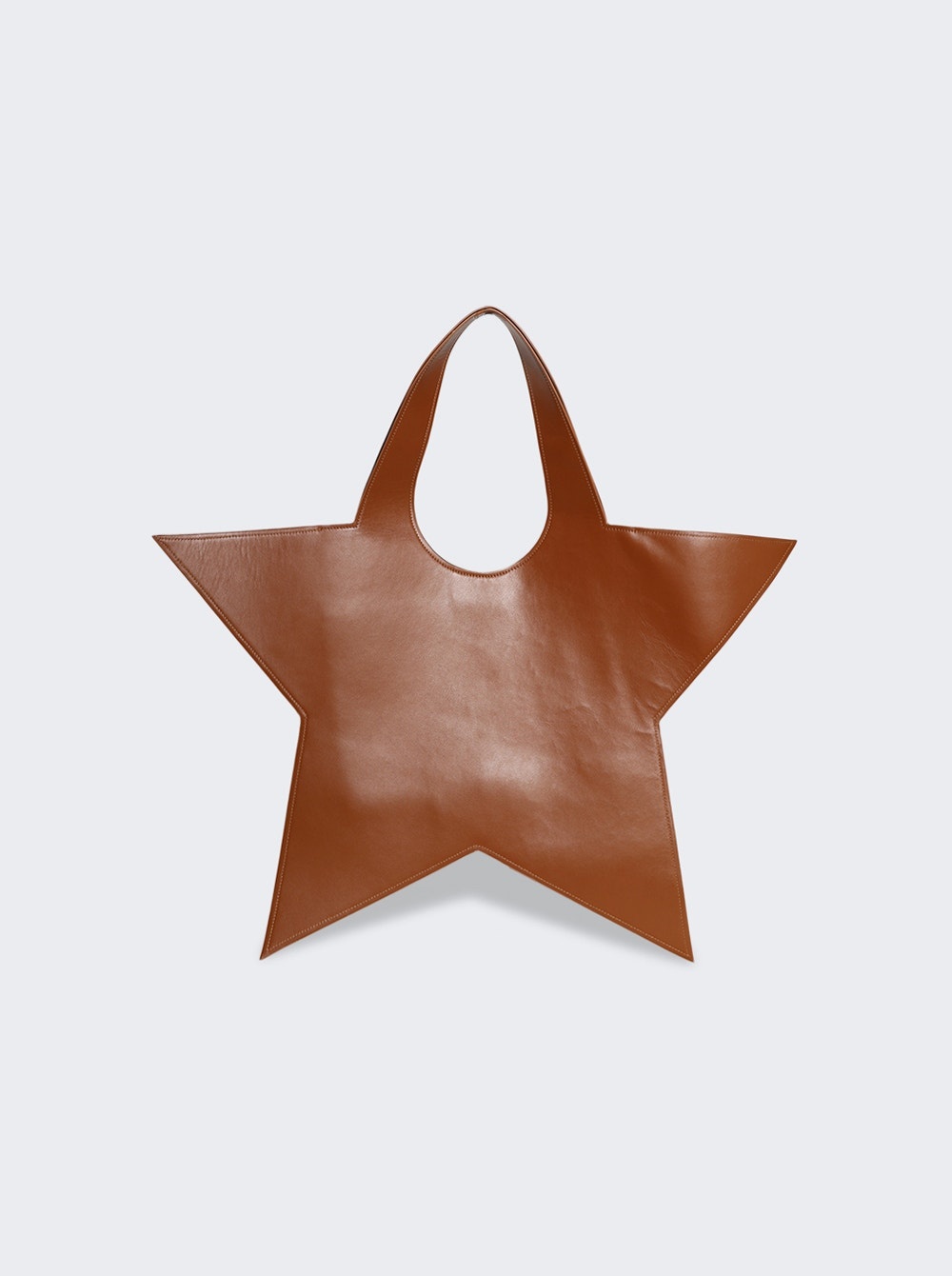Star Tote Bag Brown - 5