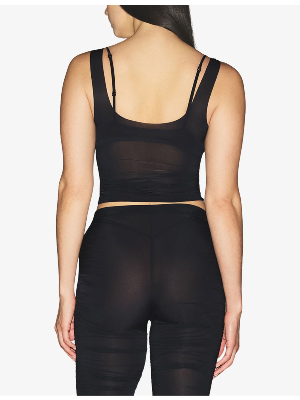 Milky Sheer Jersey Tank Top - 4