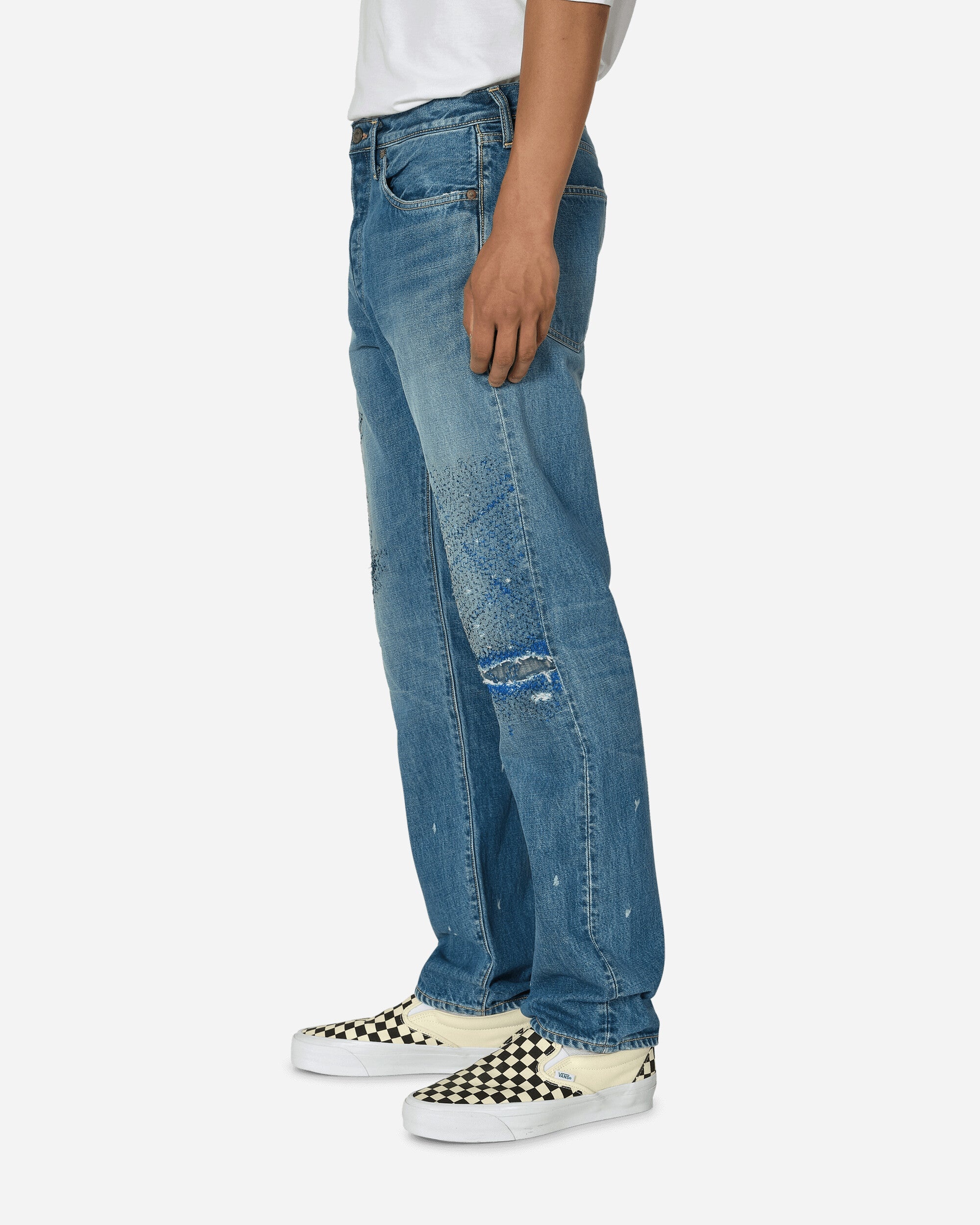 14oz Denim 5P Monkey Cisco (3YearsFade) Indigo - 2