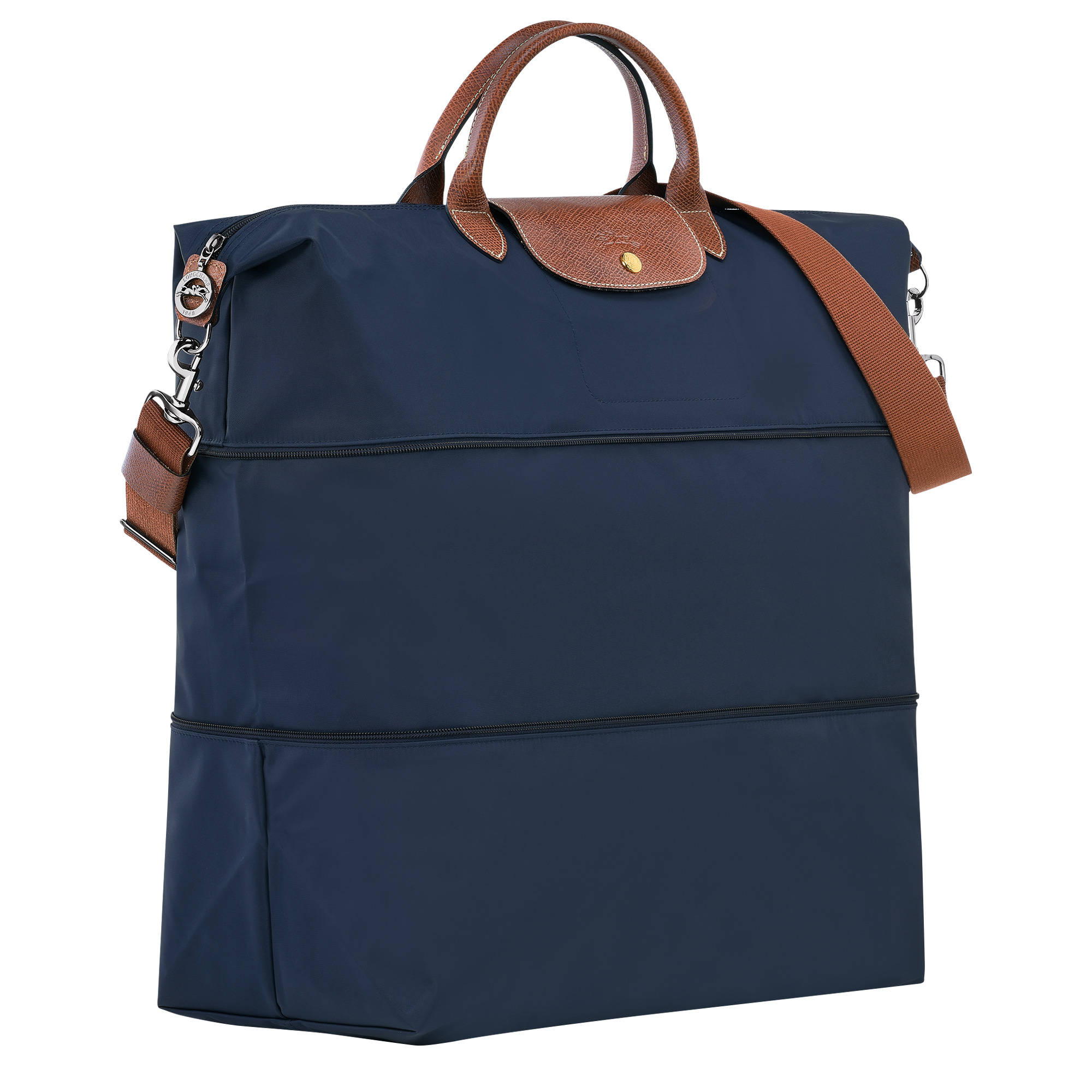 Le Pliage Original Travel bag expandable Navy - Recycled canvas - 3
