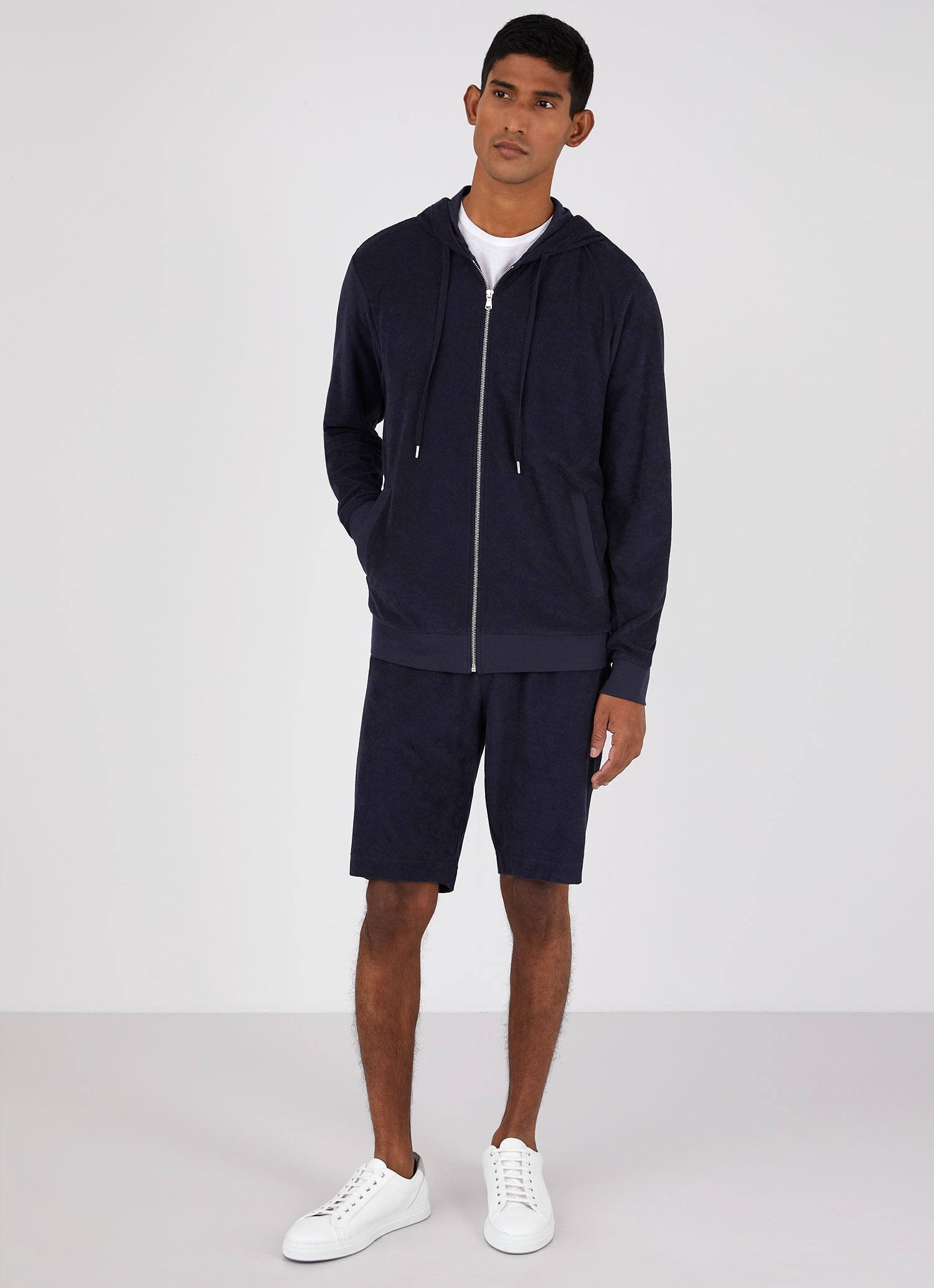 Towelling Hoody - 3