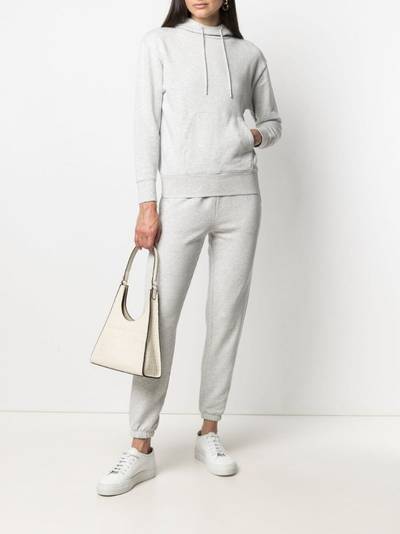 Vince drawstring cotton hoodie outlook