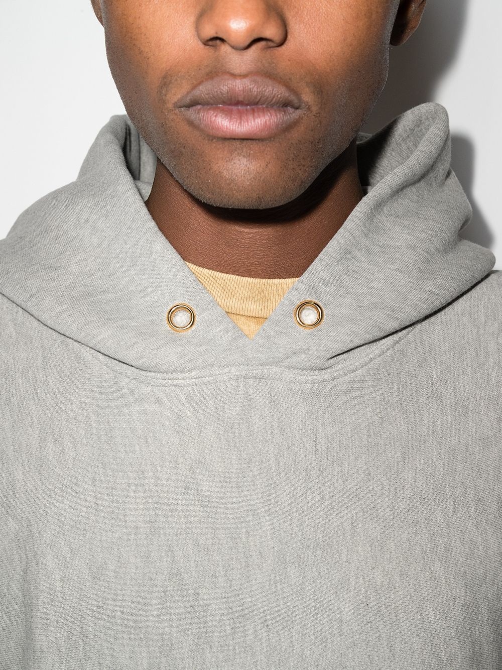 long-sleeved cotton hoodie - 4