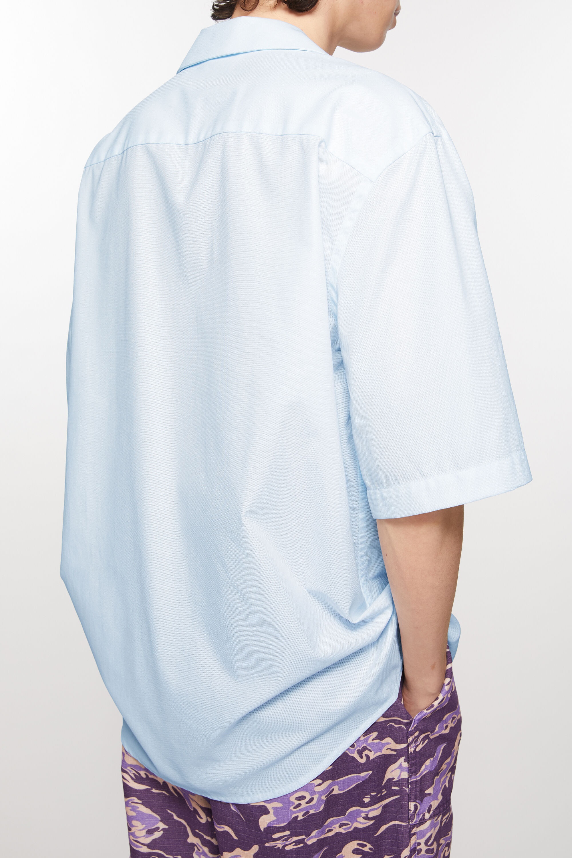 Button-up shirt - Light blue - 4