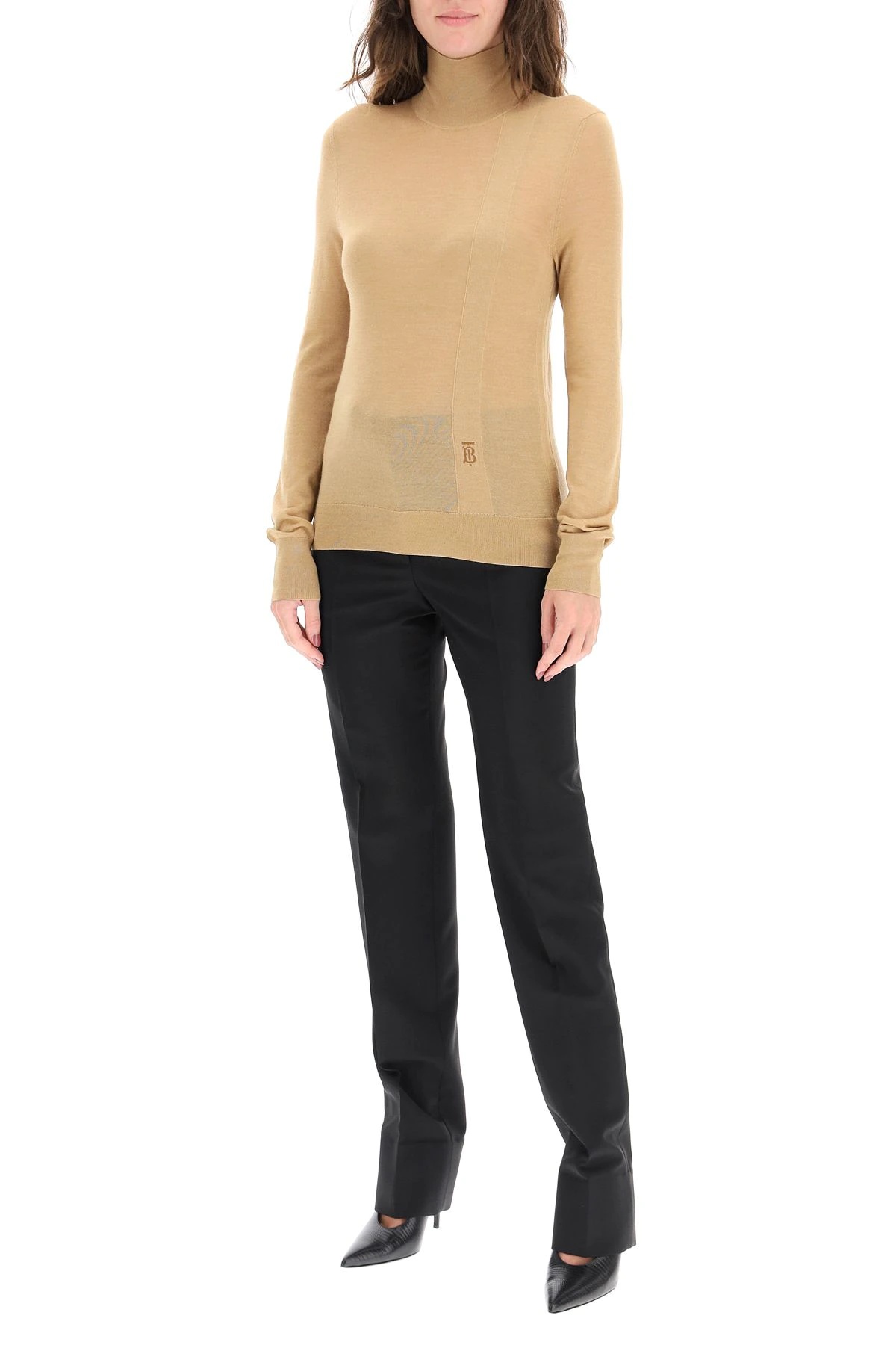 CASHMERE BLEND TURTLENECK - 2