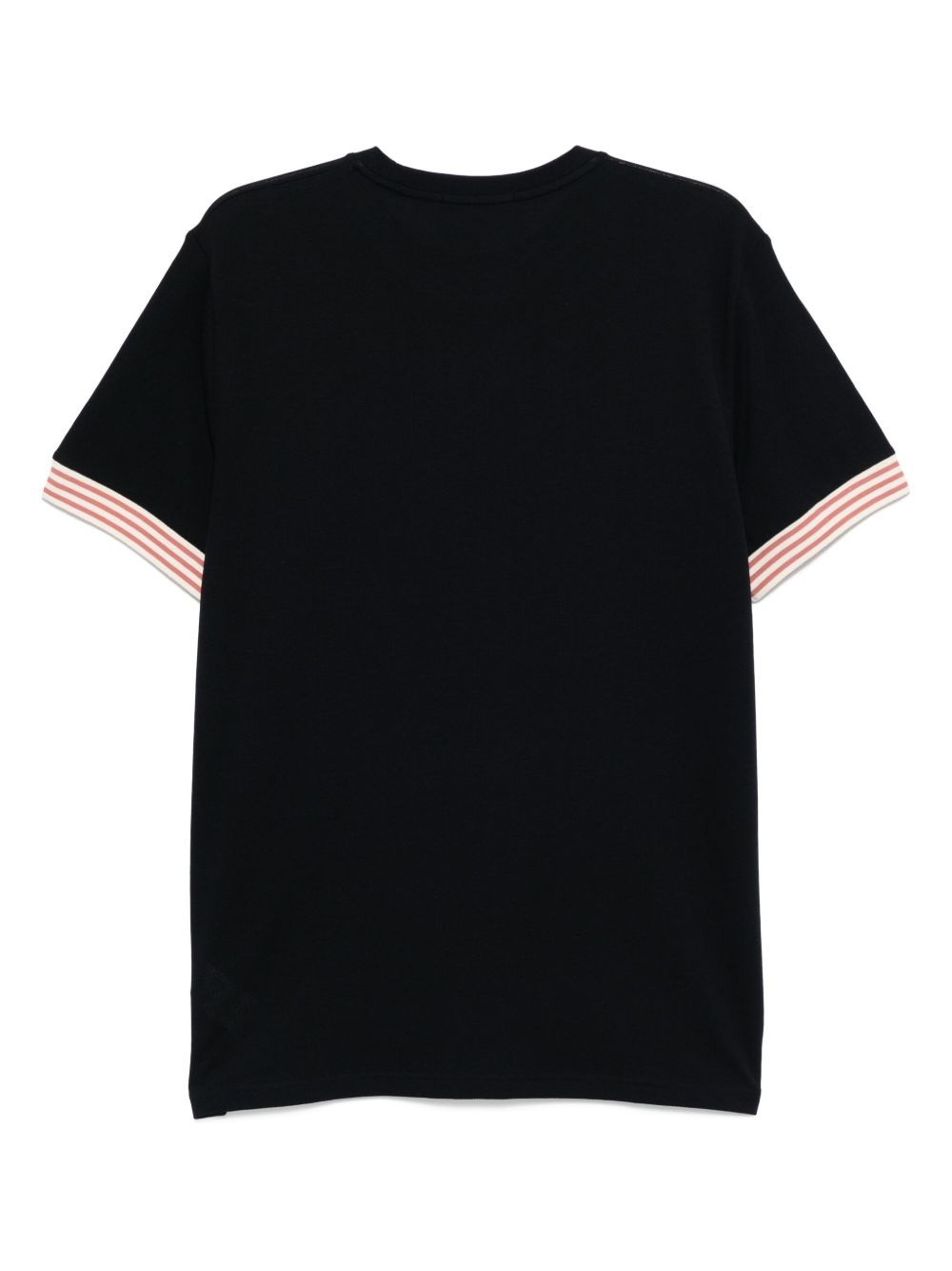 striped-cuffs T-shirt - 2