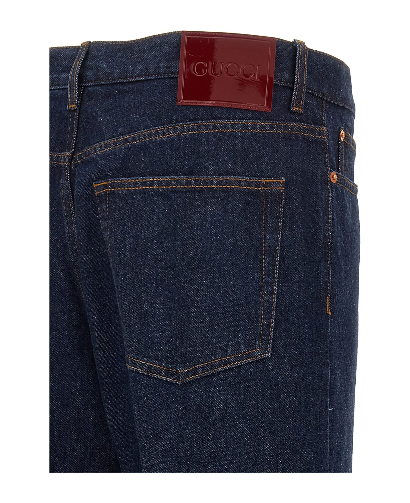 Stretched Pleated Jeans - 4