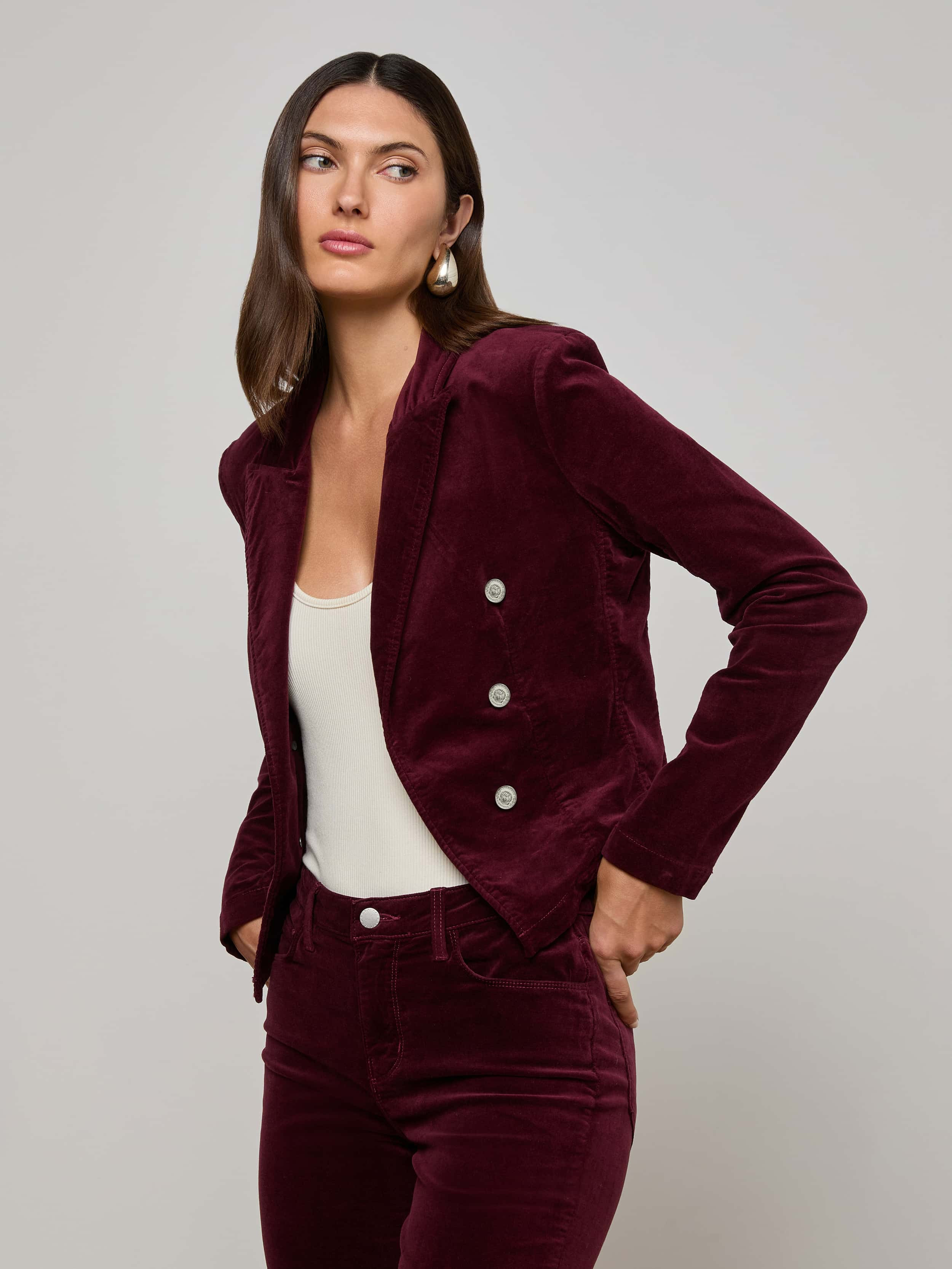 Wayne Velvet Blazer - 3