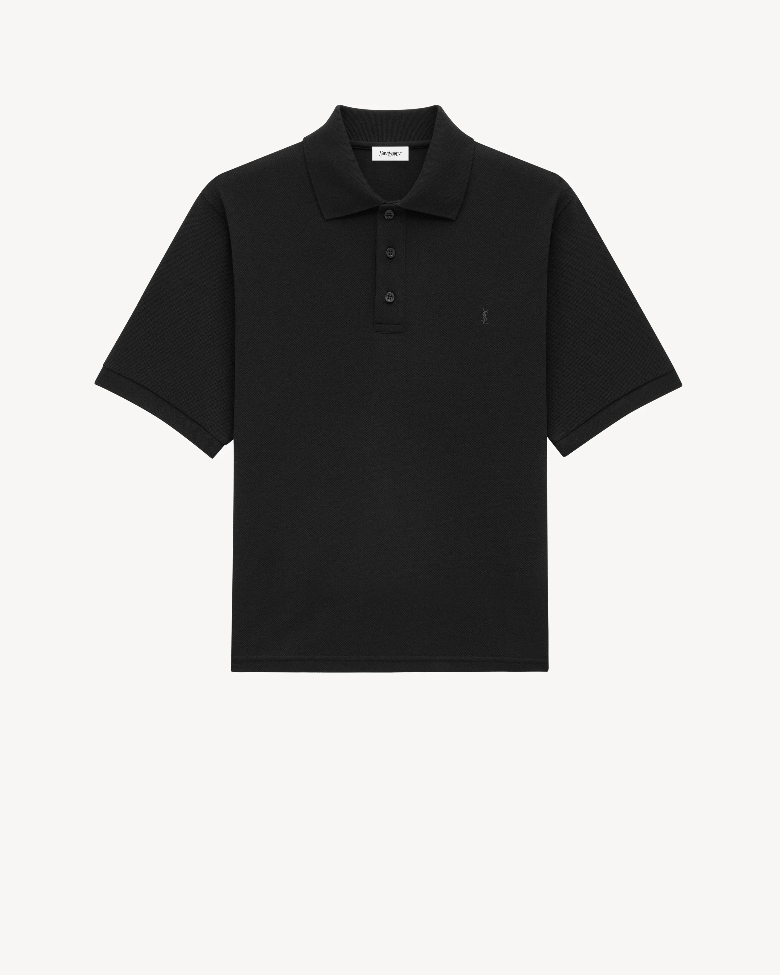 cassandre polo shirt in piqué - 1