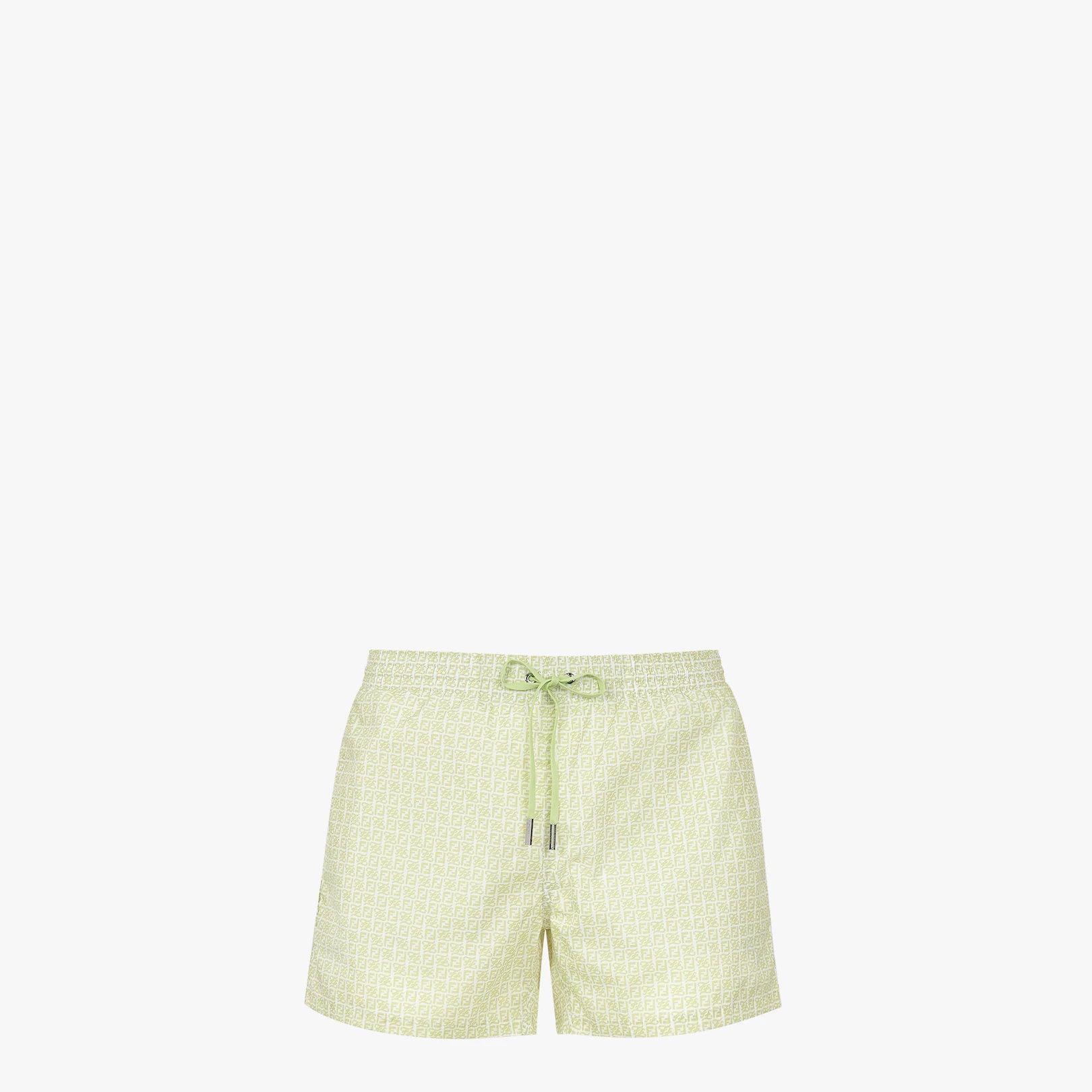 Green nylon shorts - 1